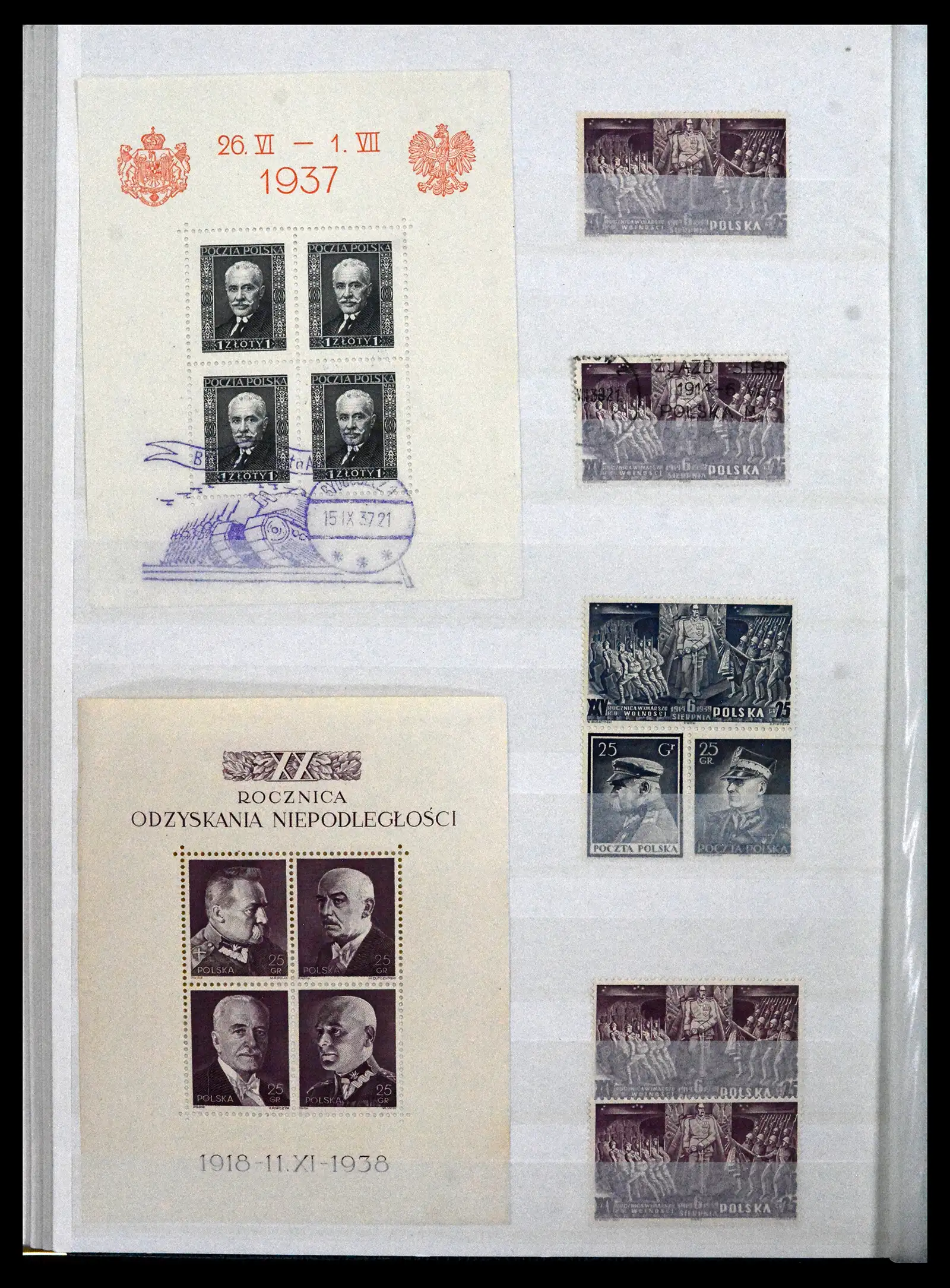 42070 0024 - Postzegelverzameling 42070 Polen 1860-1944.
