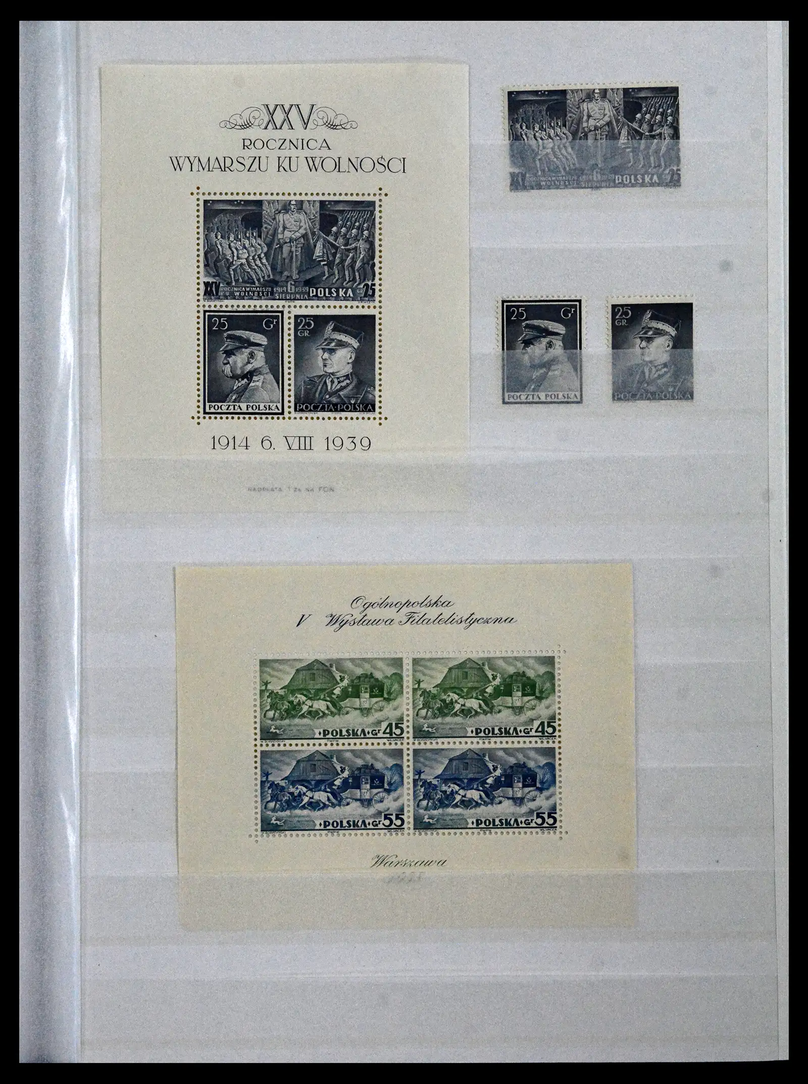 42070 0025 - Postzegelverzameling 42070 Polen 1860-1944.
