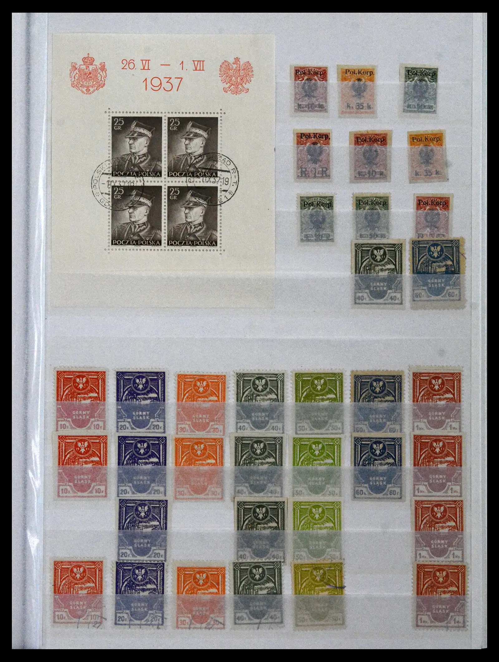 42070 0029 - Postzegelverzameling 42070 Polen 1860-1944.
