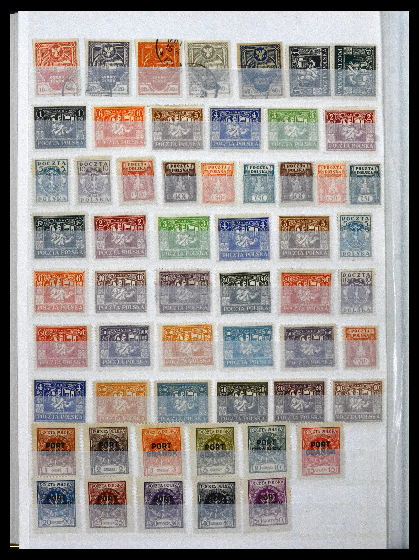 42070 0030 - Postzegelverzameling 42070 Polen 1860-1944.
