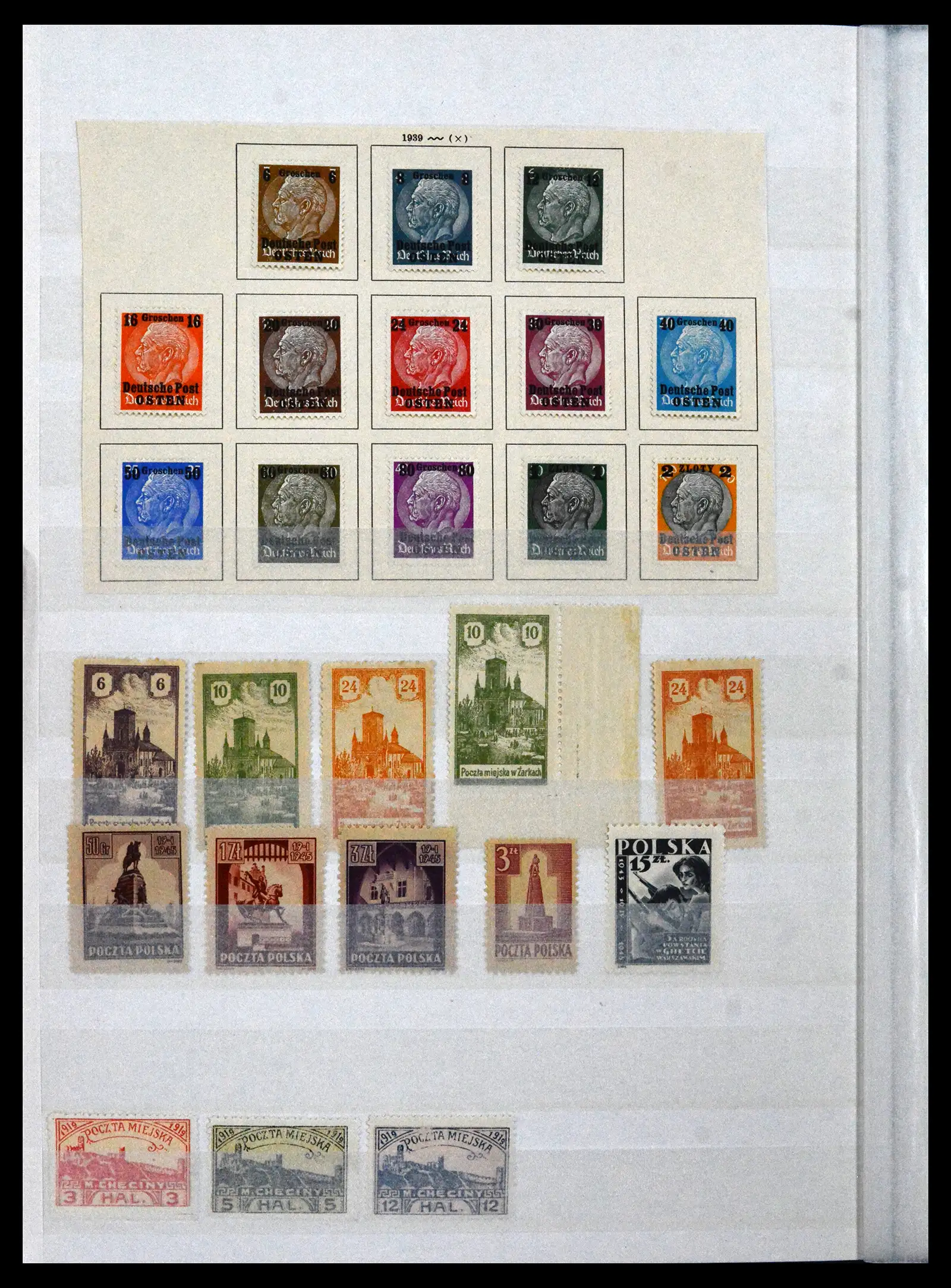 42070 0038 - Postzegelverzameling 42070 Polen 1860-1944.