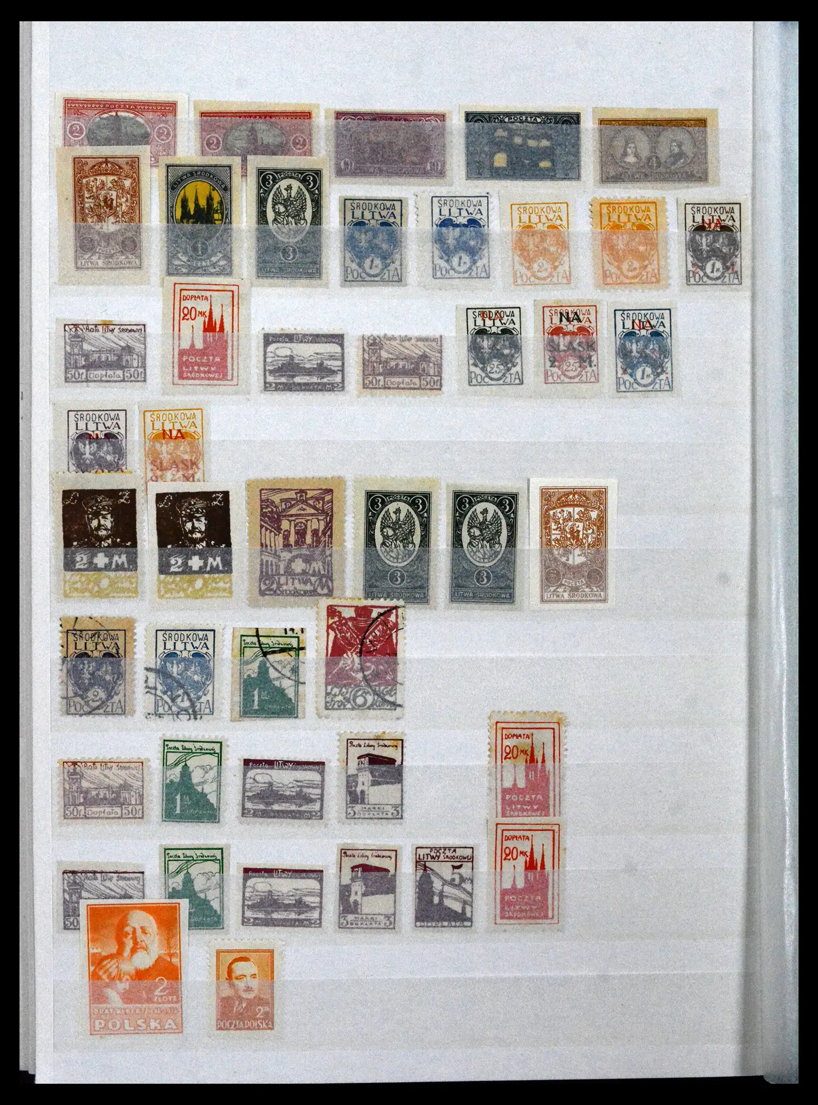 42070 0042 - Postzegelverzameling 42070 Polen 1860-1944.