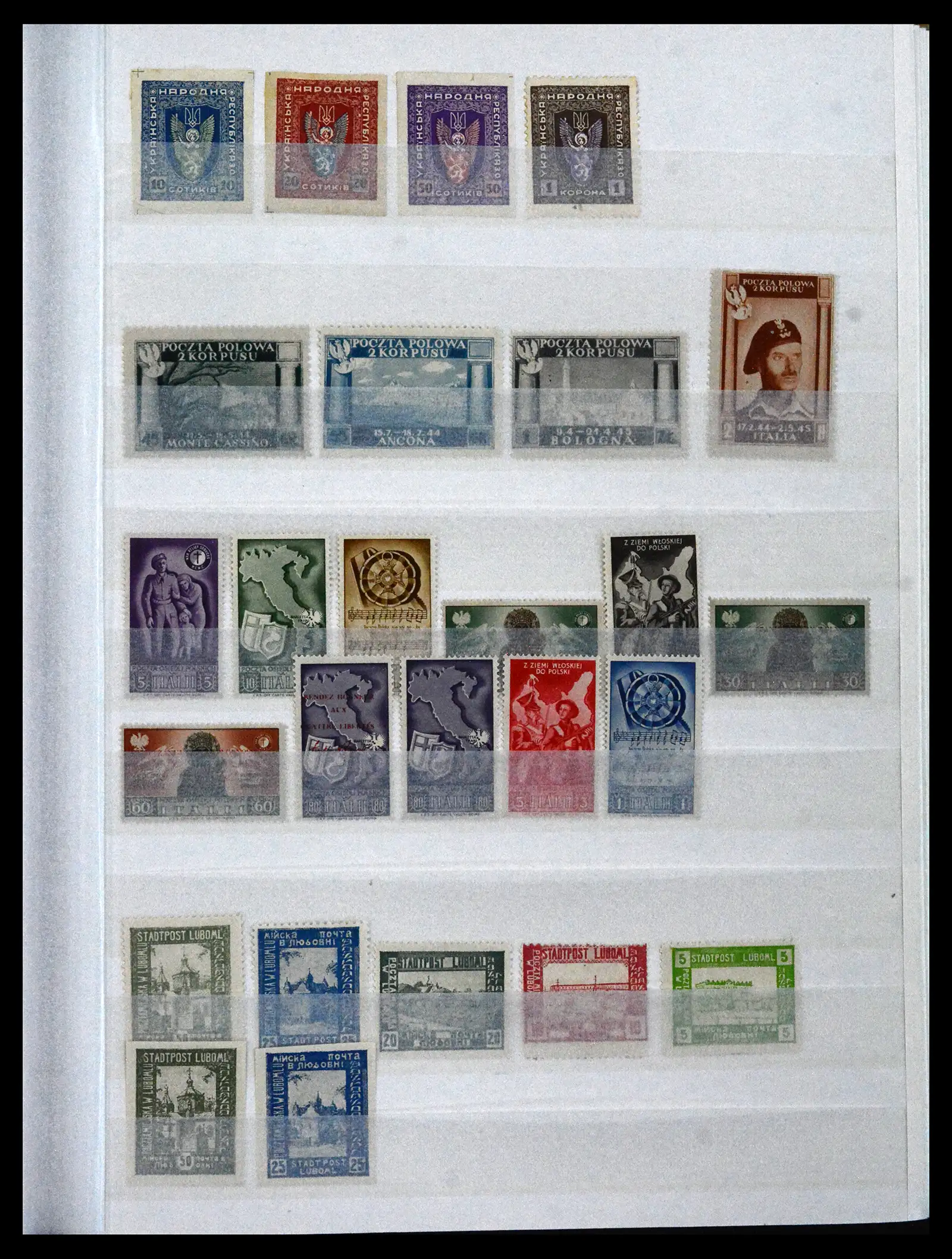 42070 0043 - Postzegelverzameling 42070 Polen 1860-1944.