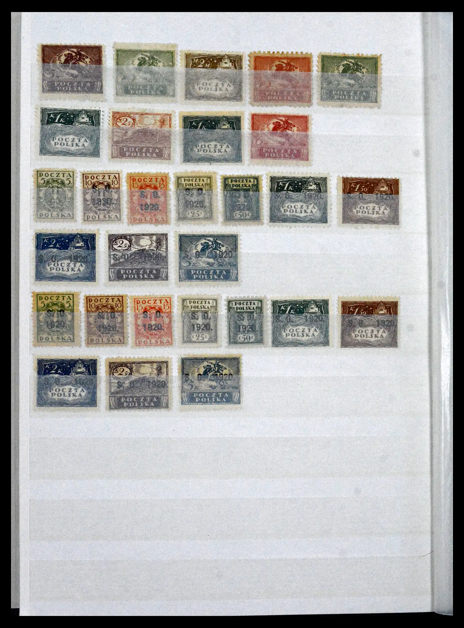 42070 0044 - Postzegelverzameling 42070 Polen 1860-1944.