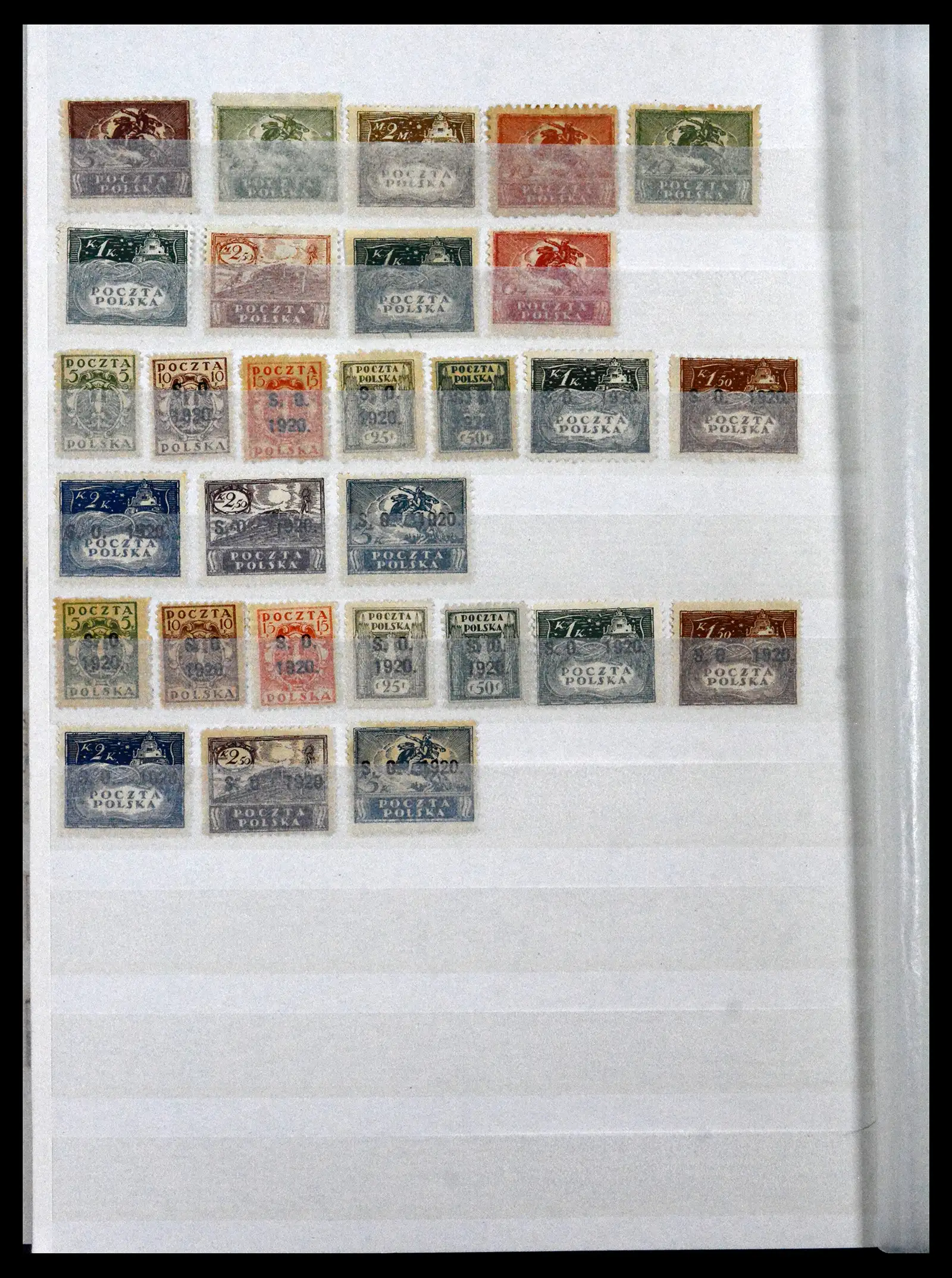 42070 0045 - Postzegelverzameling 42070 Polen 1860-1944.