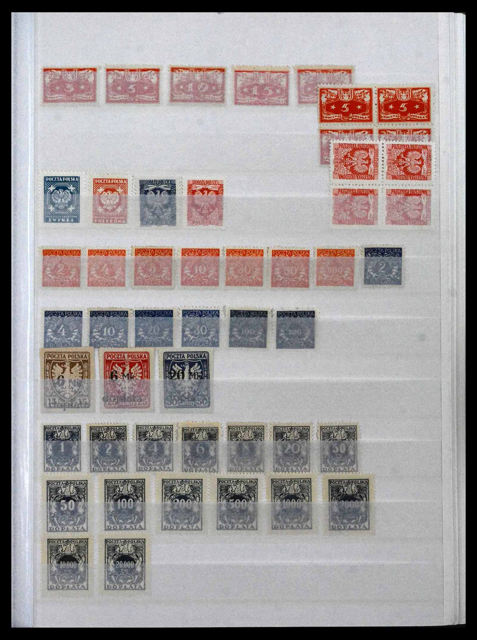 42070 0046 - Postzegelverzameling 42070 Polen 1860-1944.