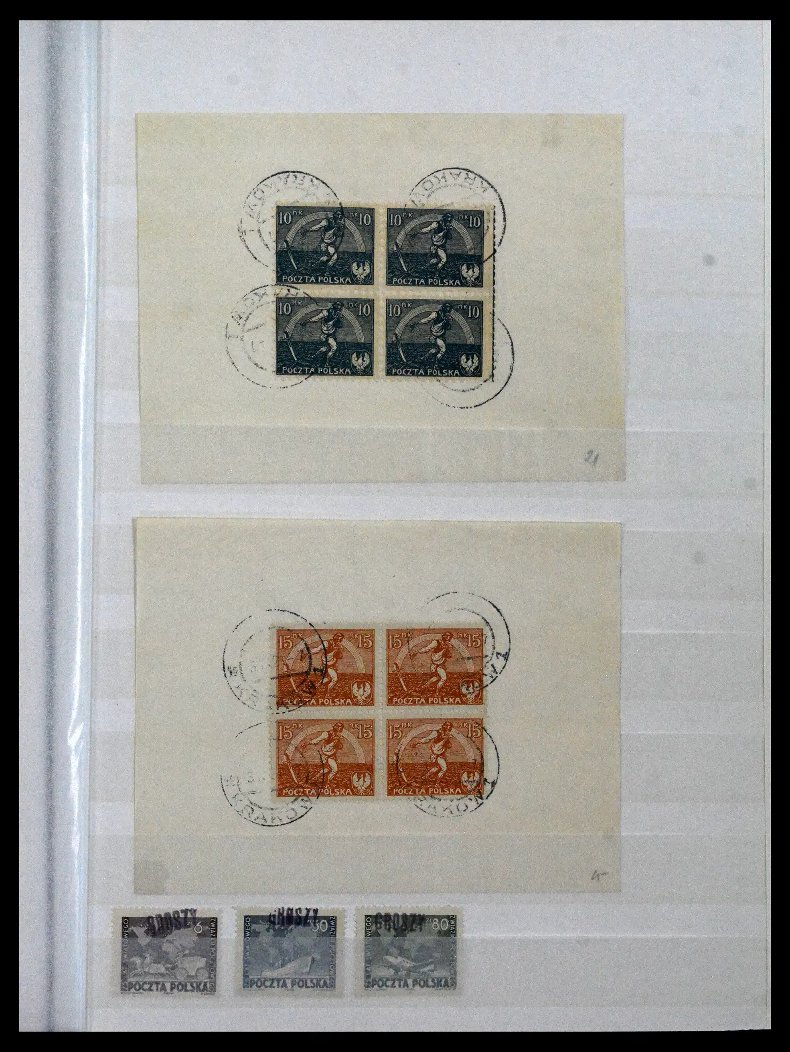 42070 0056 - Postzegelverzameling 42070 Polen 1860-1944.