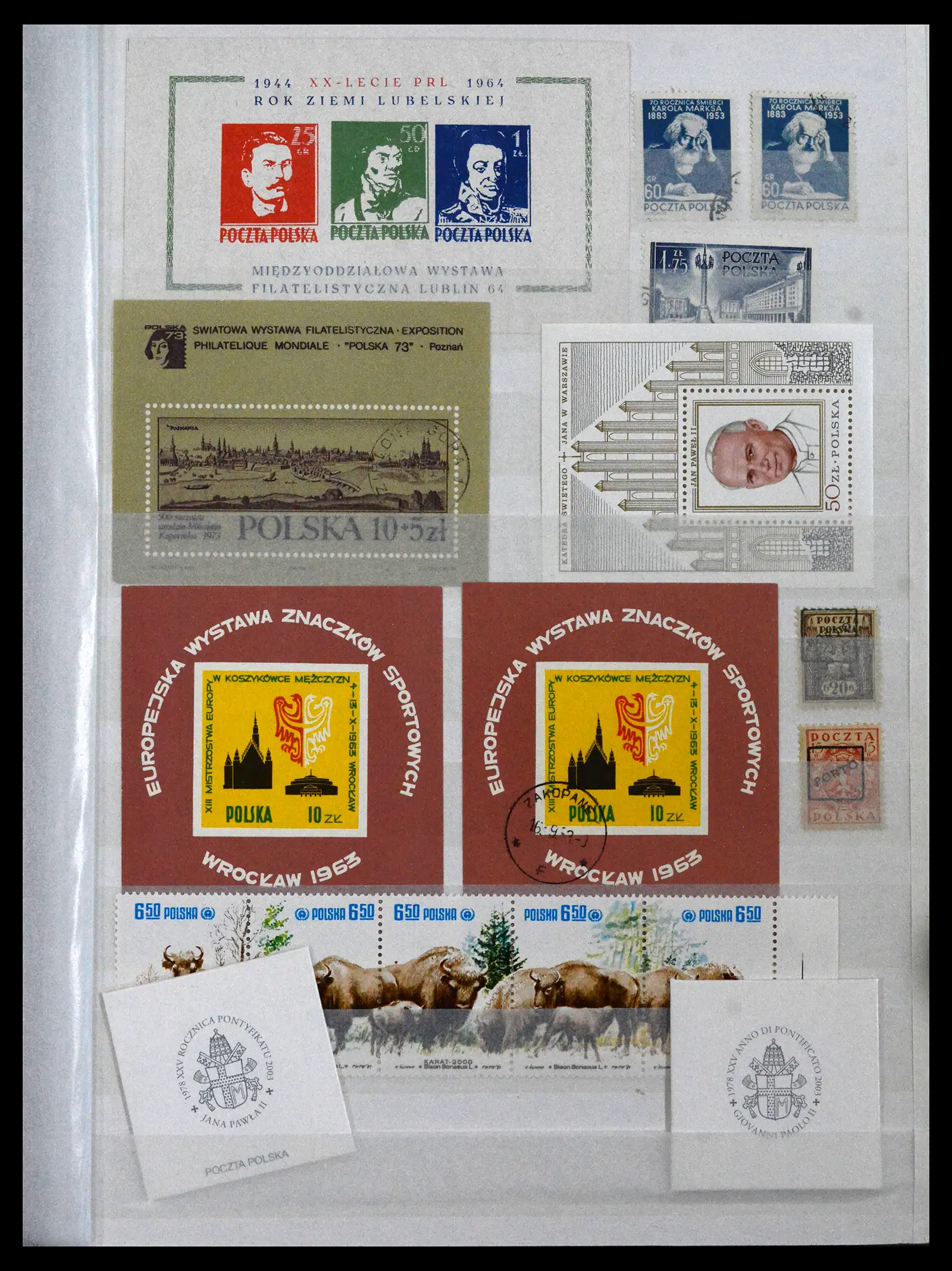 42070 0058 - Postzegelverzameling 42070 Polen 1860-1944.