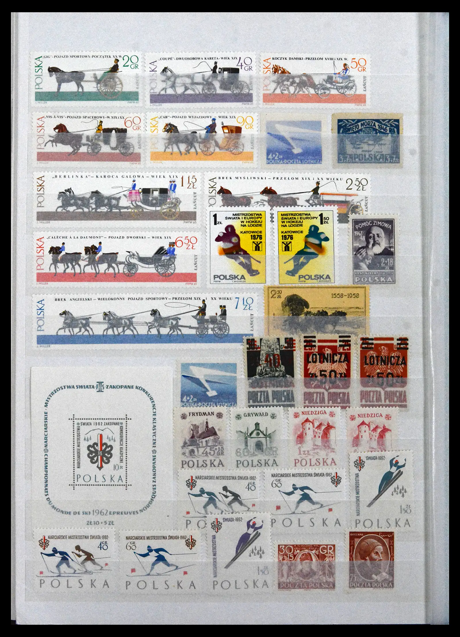 42070 0061 - Postzegelverzameling 42070 Polen 1860-1944.
