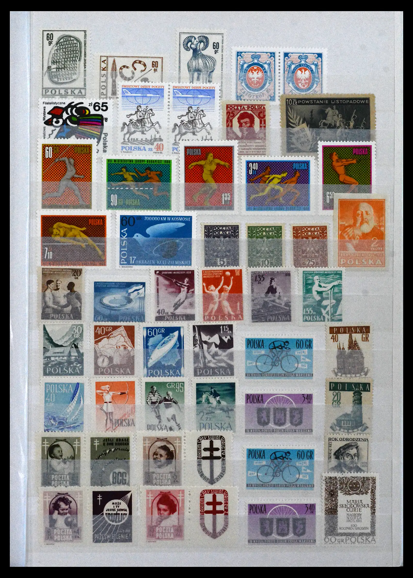 42070 0064 - Postzegelverzameling 42070 Polen 1860-1944.