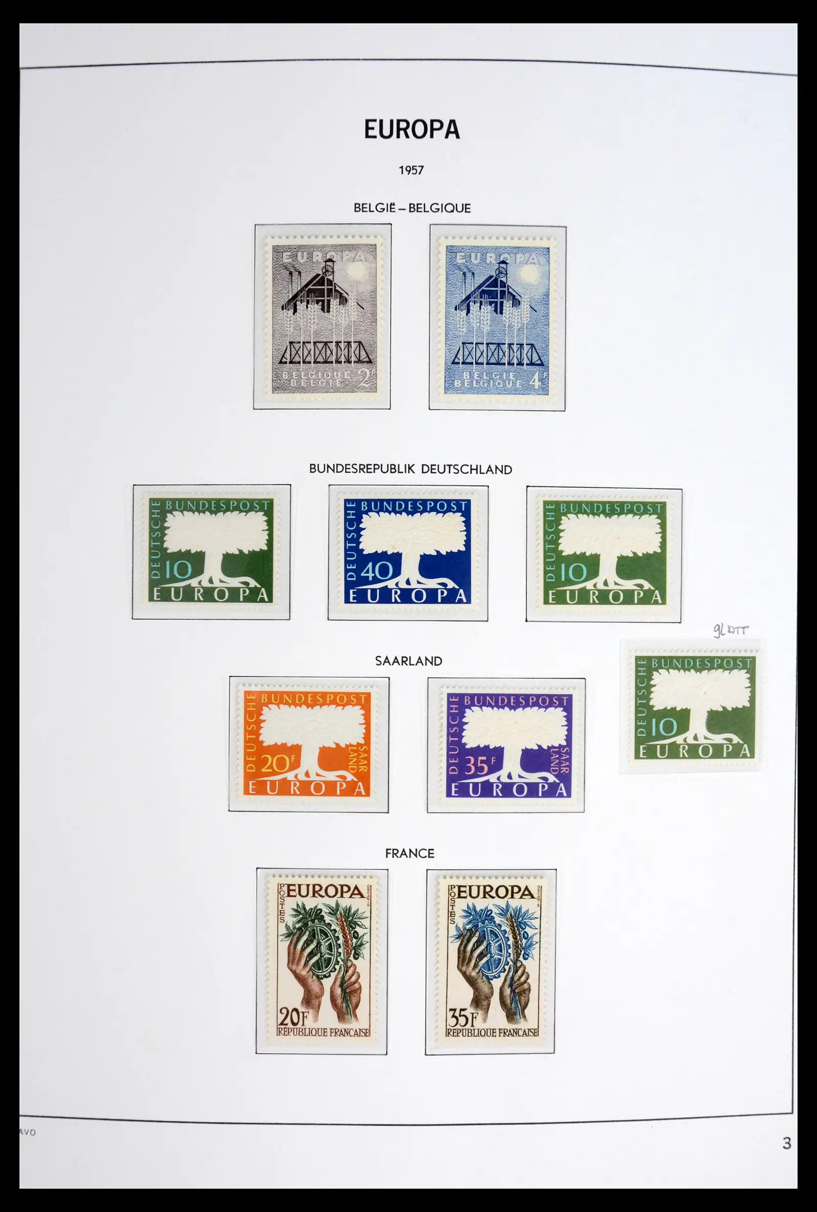 42075 0003 - Stamp collection 42075 Europa Cept complete mnh 1956-2012!