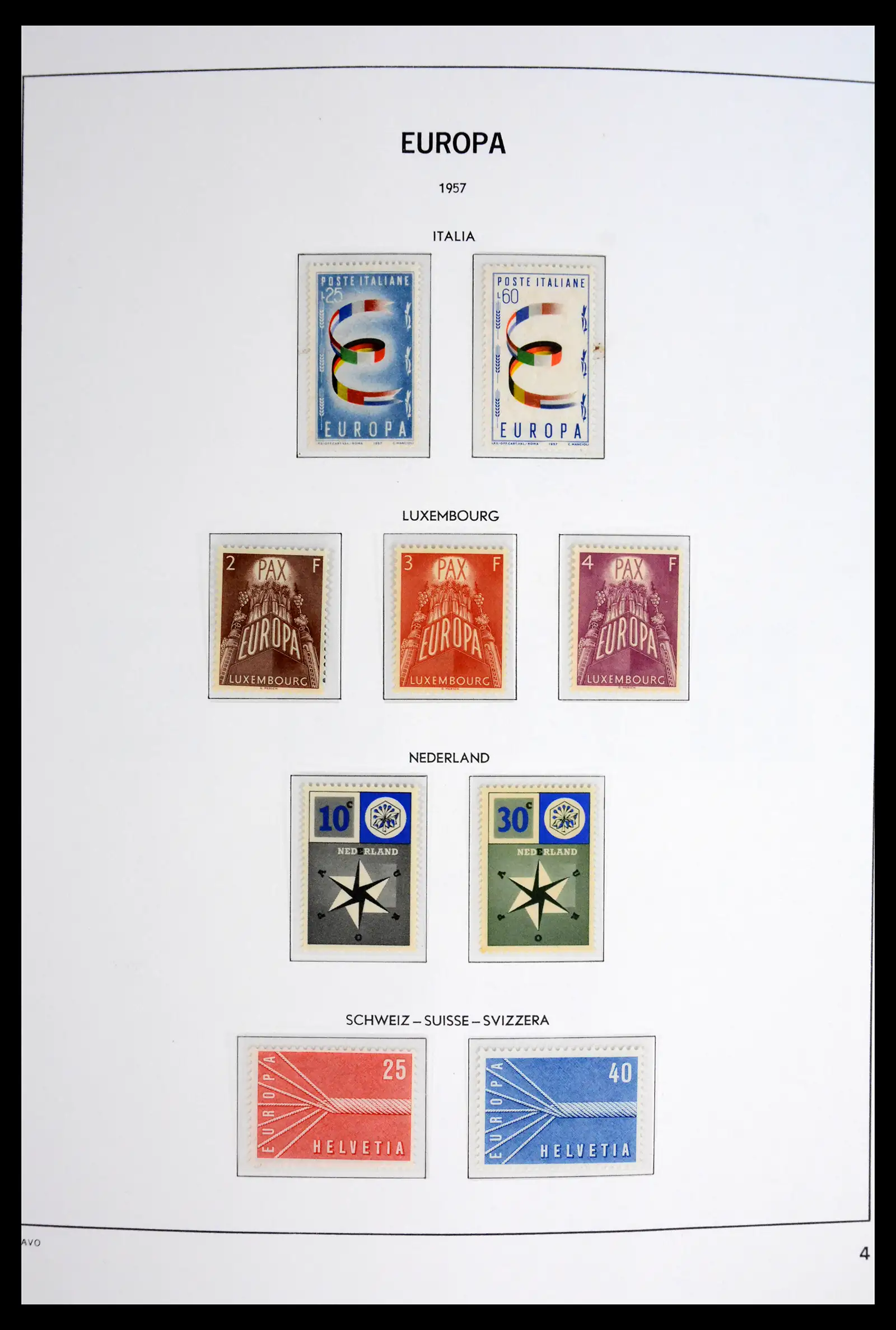 42075 0004 - Stamp collection 42075 Europa Cept complete mnh 1956-2012!