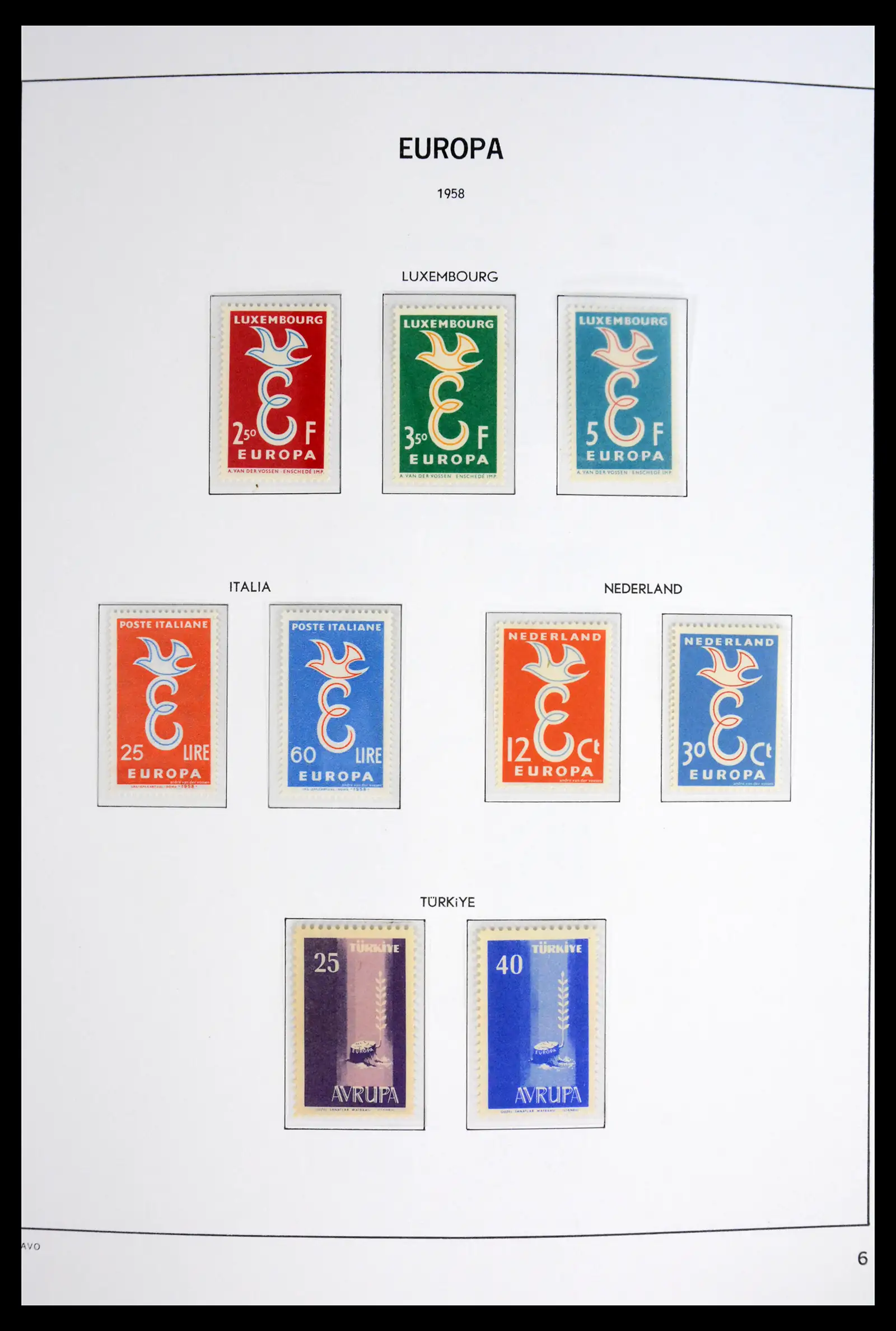 42075 0006 - Stamp collection 42075 Europa Cept complete mnh 1956-2012!