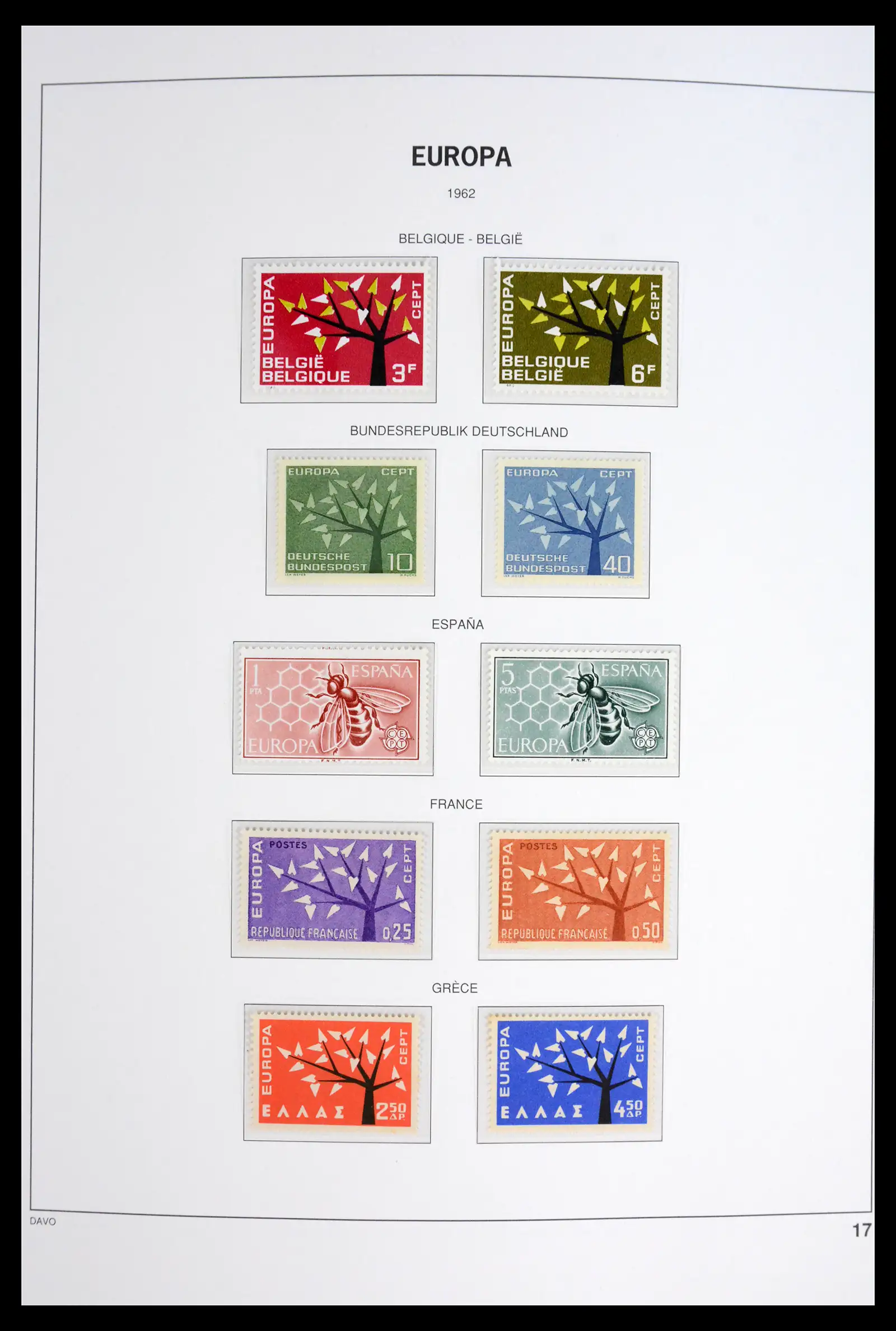 42075 0018 - Stamp collection 42075 Europa Cept complete mnh 1956-2012!