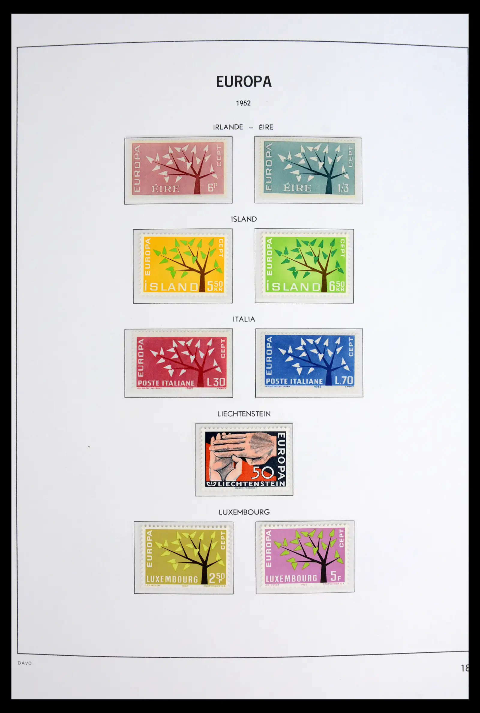42075 0019 - Stamp collection 42075 Europa Cept complete mnh 1956-2012!