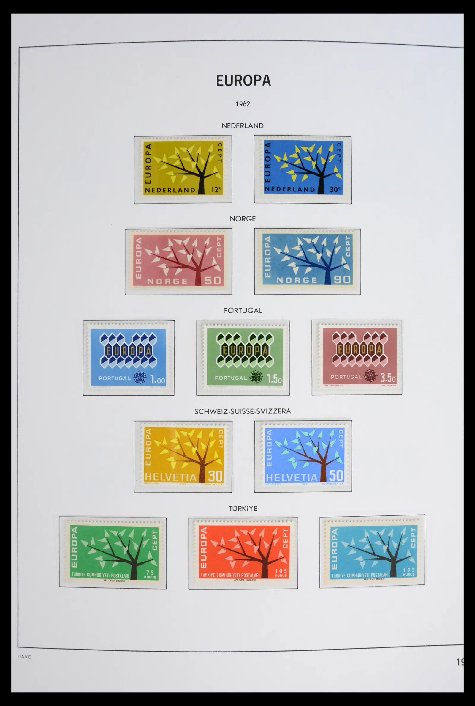 42075 0020 - Stamp collection 42075 Europa Cept complete mnh 1956-2012!