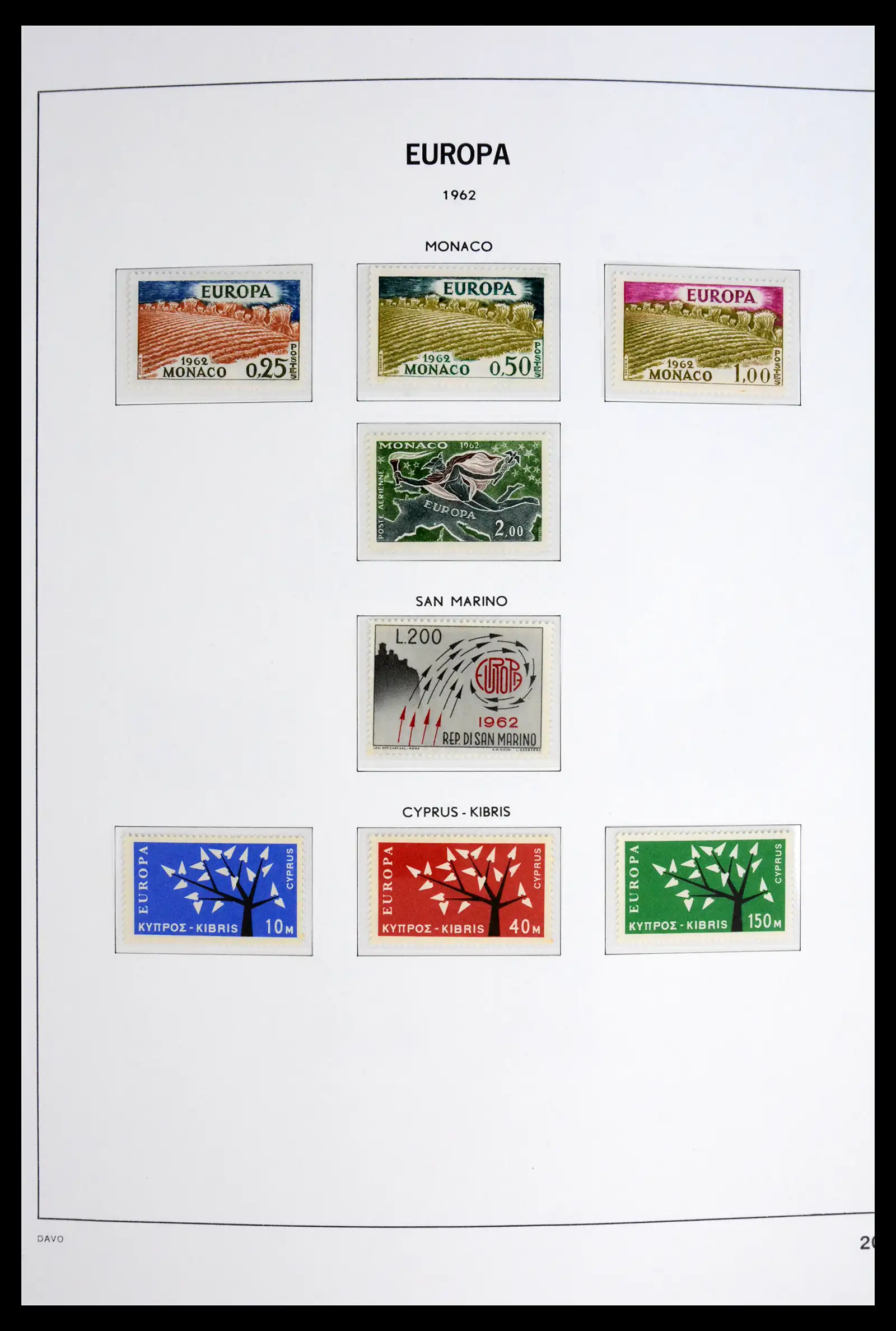 42075 0021 - Stamp collection 42075 Europa Cept complete mnh 1956-2012!