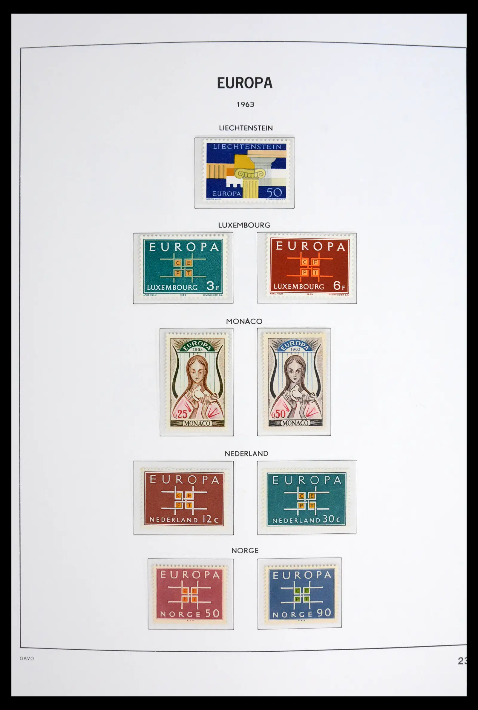42075 0024 - Stamp collection 42075 Europa Cept complete mnh 1956-2012!