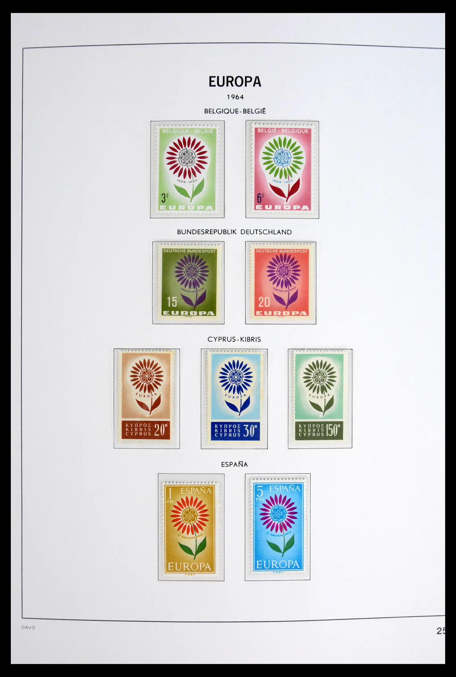 42075 0026 - Stamp collection 42075 Europa Cept complete mnh 1956-2012!