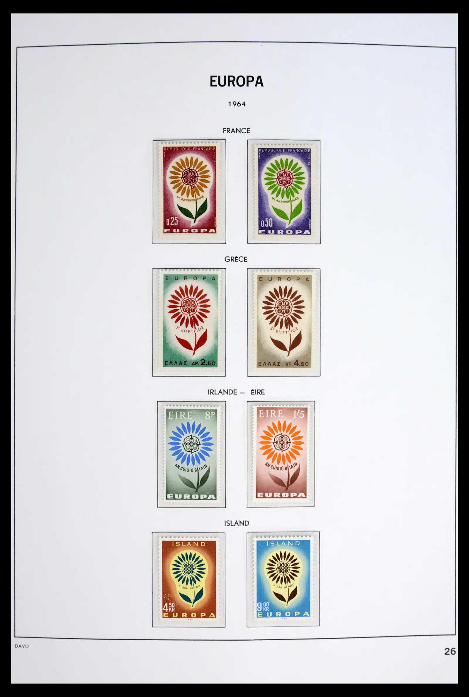 42075 0027 - Stamp collection 42075 Europa Cept complete mnh 1956-2012!