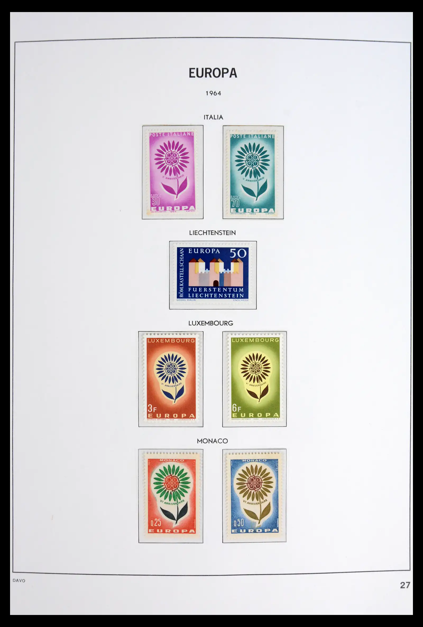 42075 0028 - Stamp collection 42075 Europa Cept complete mnh 1956-2012!