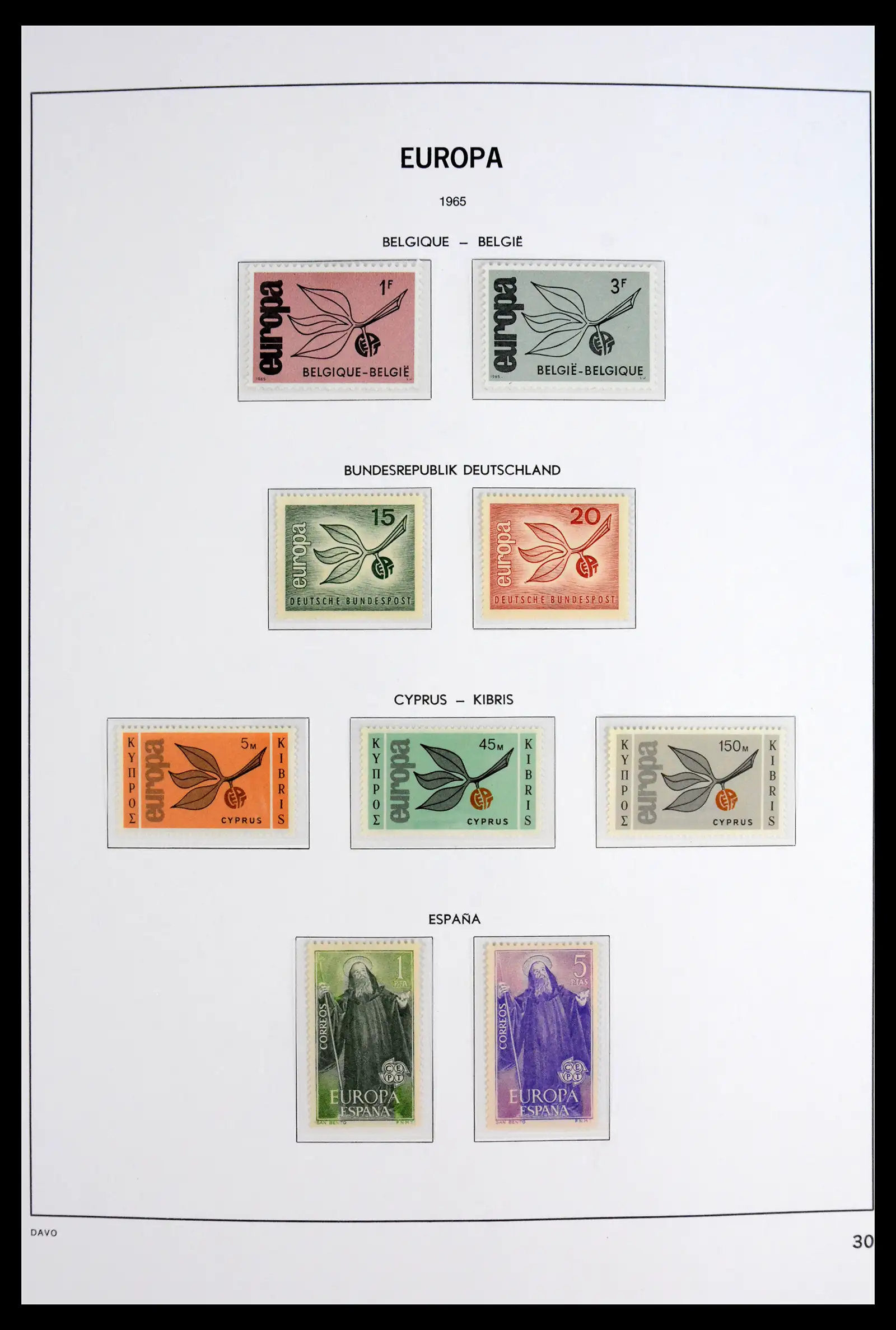 42075 0031 - Stamp collection 42075 Europa Cept complete mnh 1956-2012!