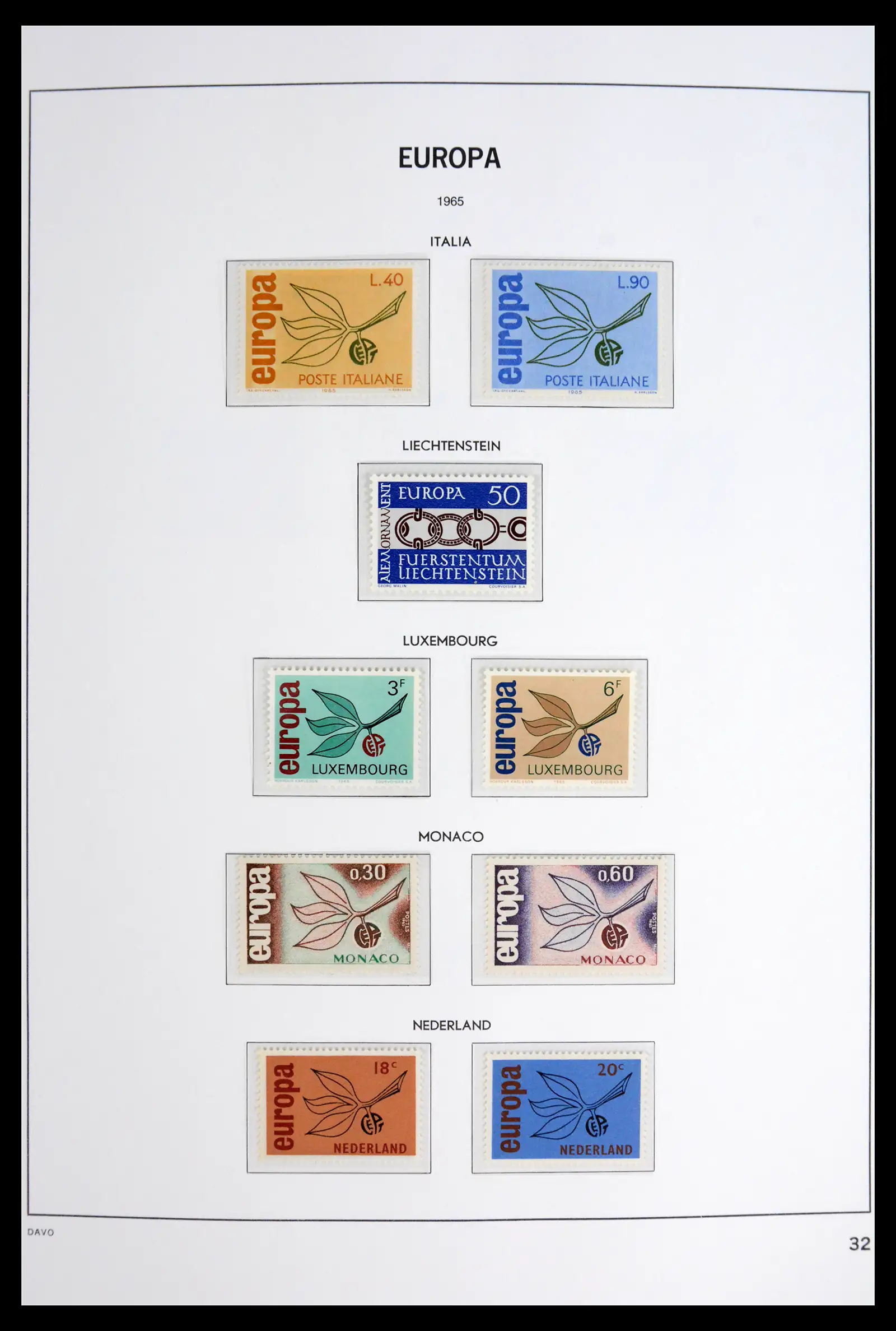 42075 0033 - Stamp collection 42075 Europa Cept complete mnh 1956-2012!