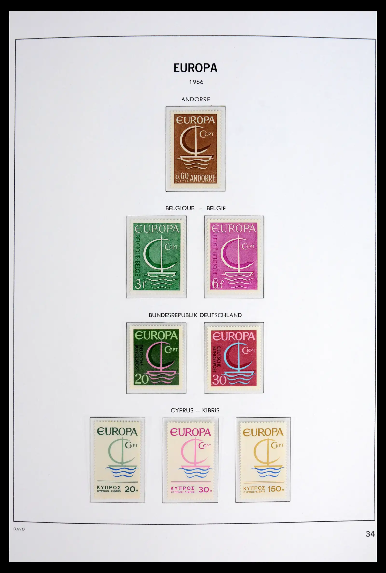 42075 0035 - Stamp collection 42075 Europa Cept complete mnh 1956-2012!