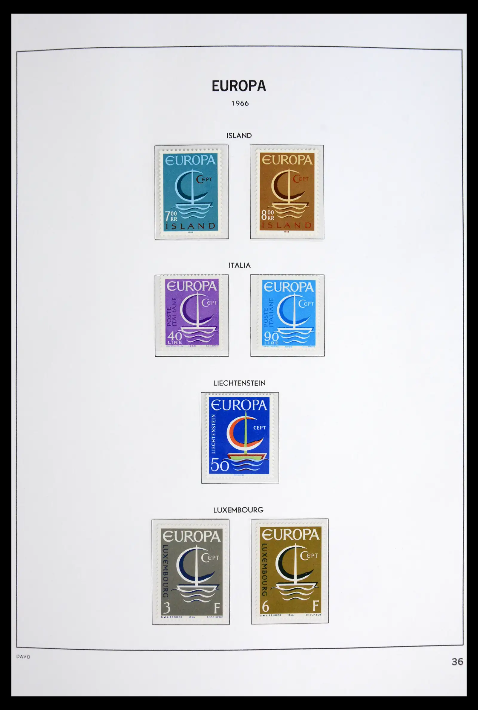 42075 0037 - Stamp collection 42075 Europa Cept complete mnh 1956-2012!