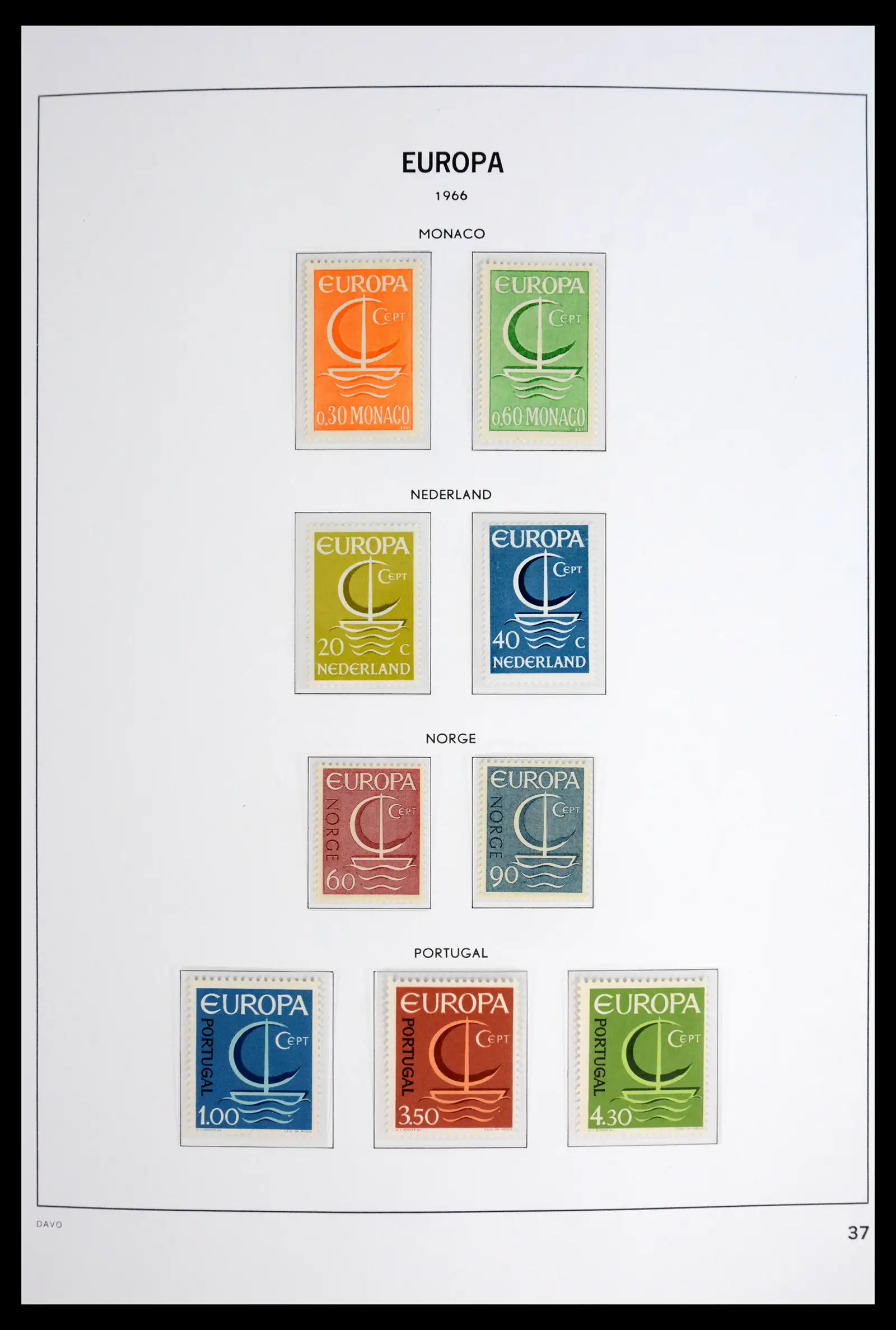 42075 0038 - Stamp collection 42075 Europa Cept complete mnh 1956-2012!