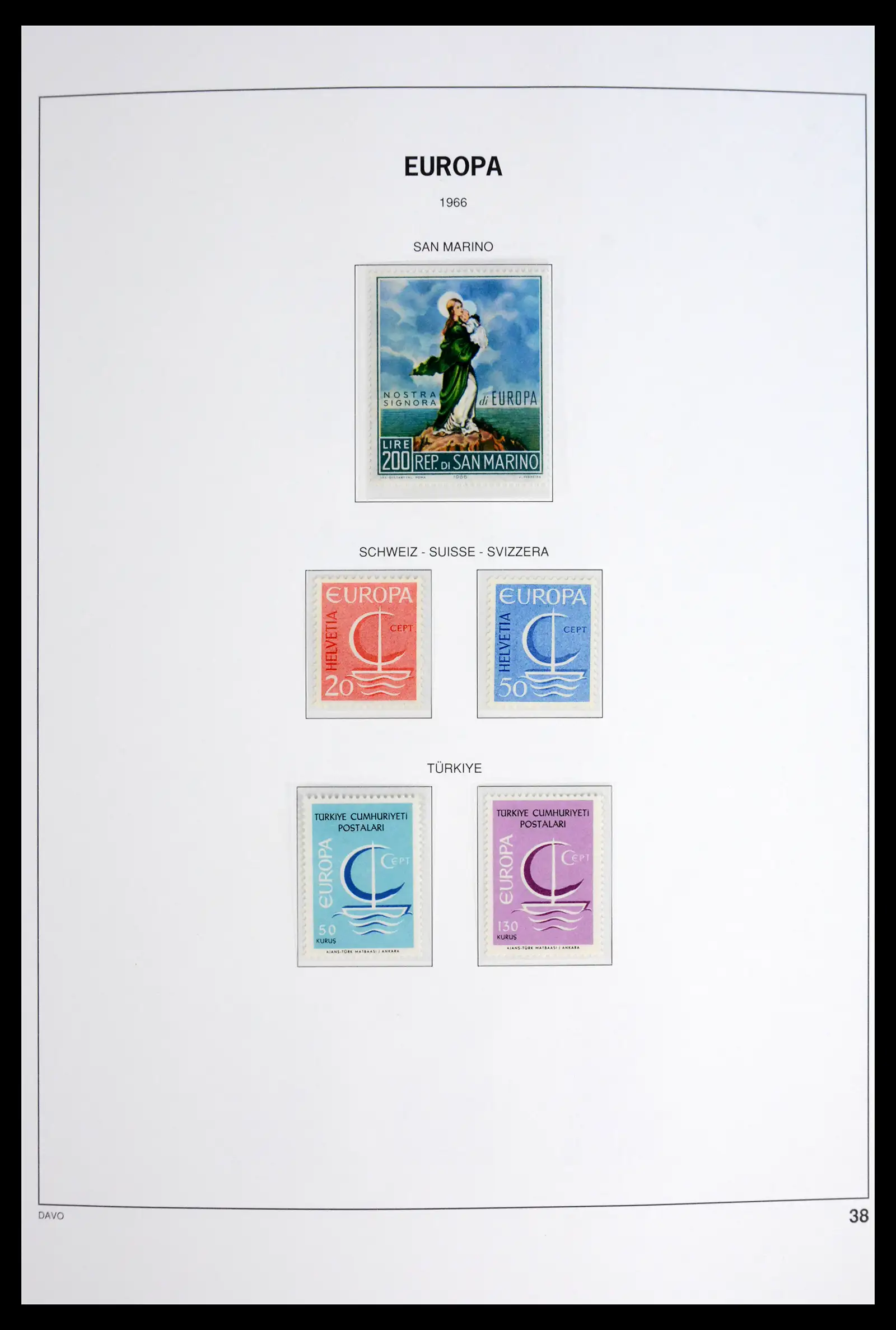 42075 0039 - Stamp collection 42075 Europa Cept complete mnh 1956-2012!