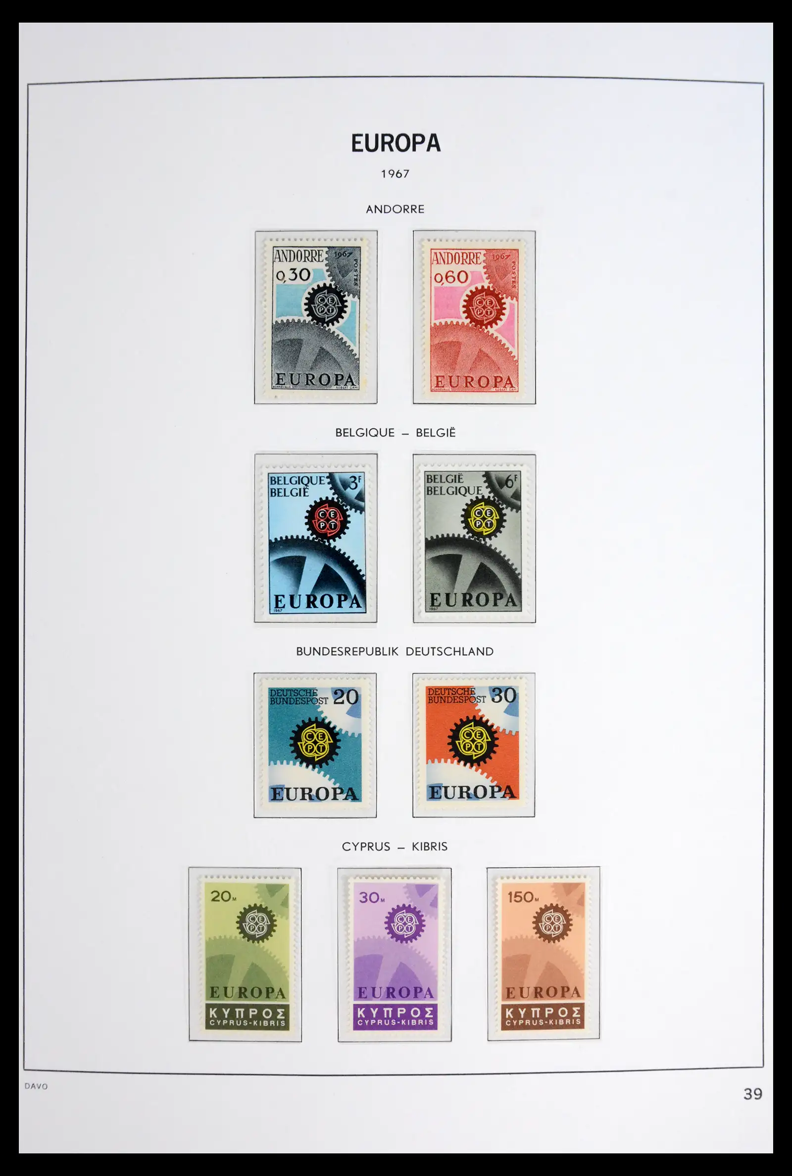 42075 0040 - Stamp collection 42075 Europa Cept complete mnh 1956-2012!