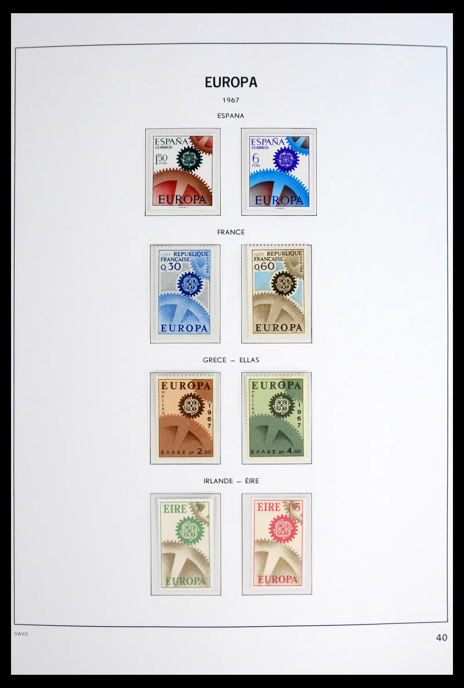 42075 0041 - Stamp collection 42075 Europa Cept complete mnh 1956-2012!
