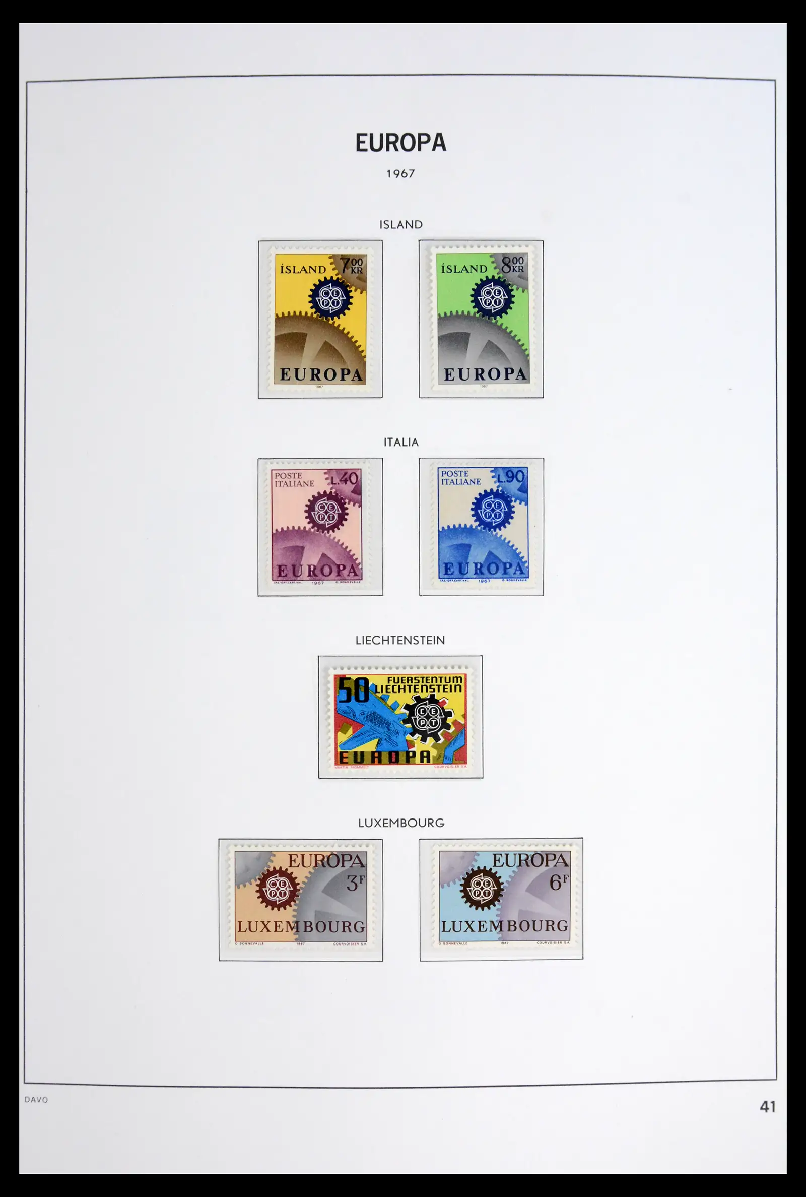 42075 0042 - Stamp collection 42075 Europa Cept complete mnh 1956-2012!