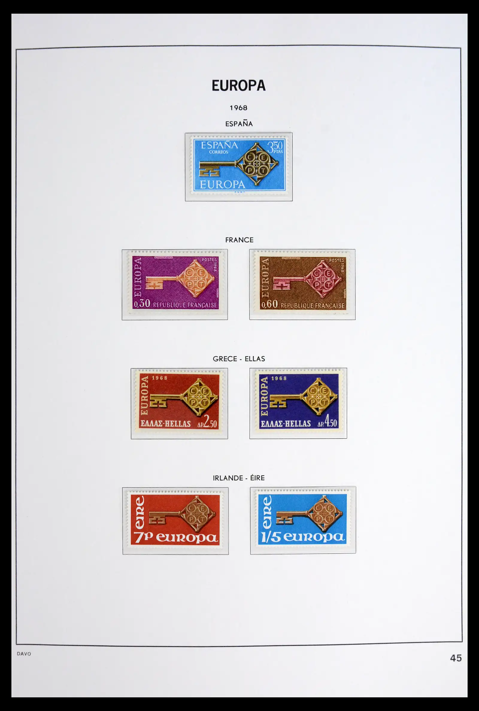 42075 0046 - Stamp collection 42075 Europa Cept complete mnh 1956-2012!