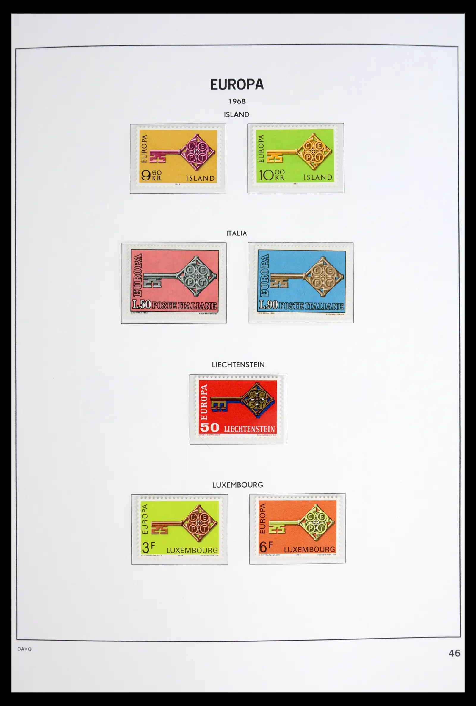 42075 0047 - Stamp collection 42075 Europa Cept complete mnh 1956-2012!