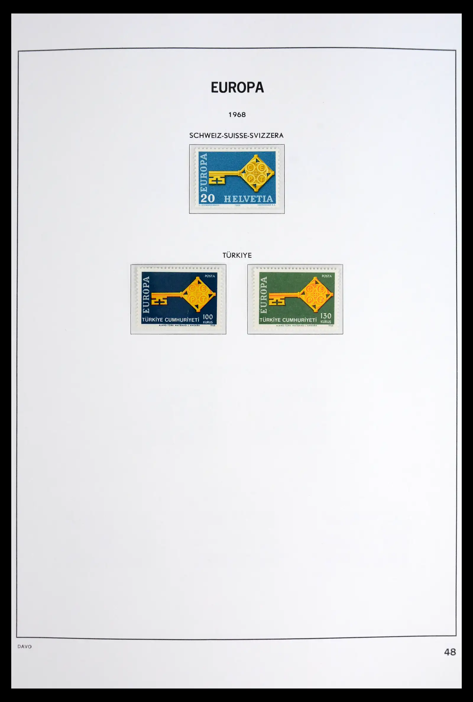 42075 0049 - Stamp collection 42075 Europa Cept complete mnh 1956-2012!