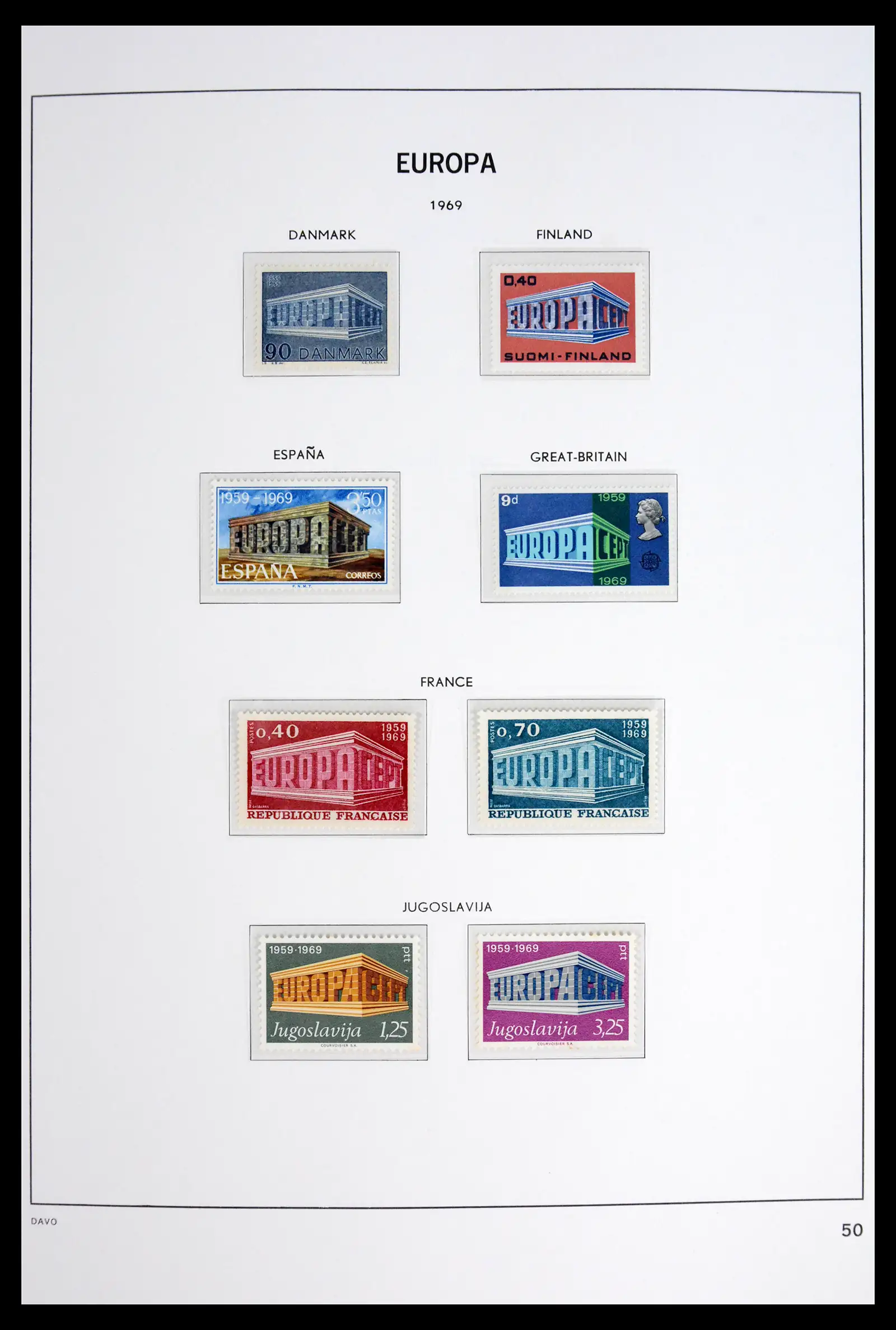 42075 0051 - Stamp collection 42075 Europa Cept complete mnh 1956-2012!
