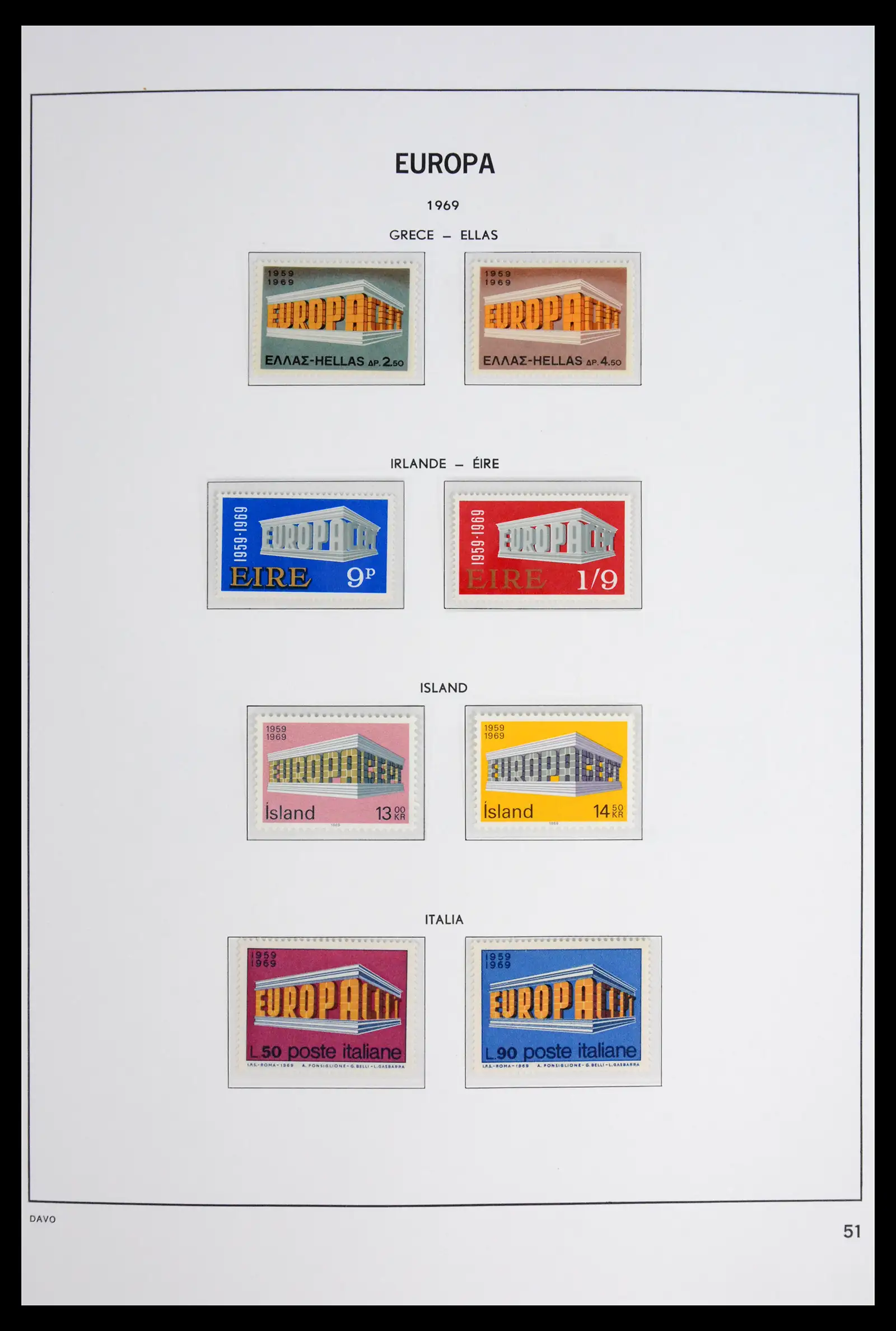 42075 0052 - Stamp collection 42075 Europa Cept complete mnh 1956-2012!