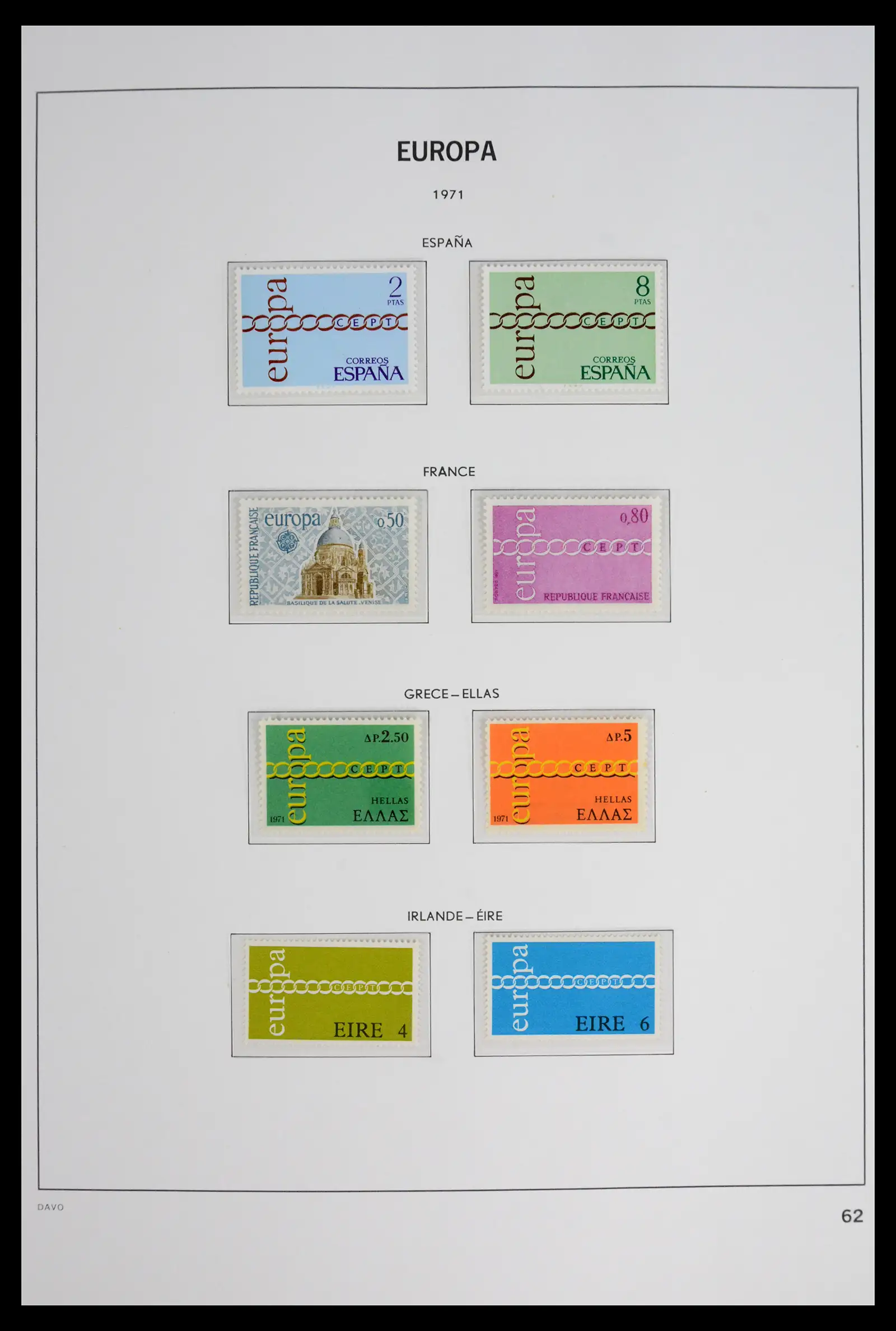 42075 0062 - Stamp collection 42075 Europa Cept complete mnh 1956-2012!