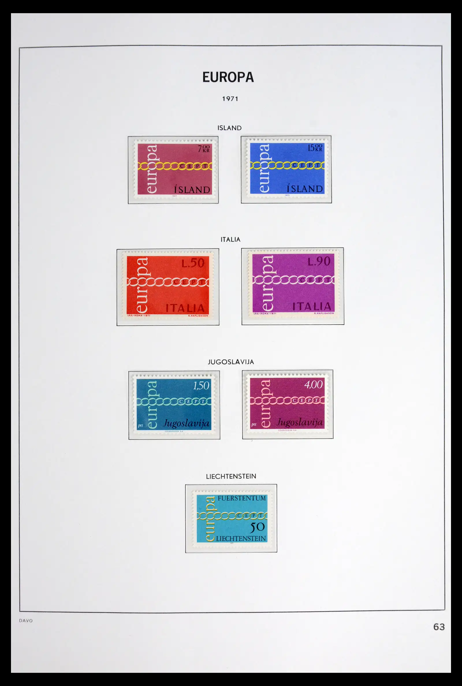 42075 0063 - Stamp collection 42075 Europa Cept complete mnh 1956-2012!