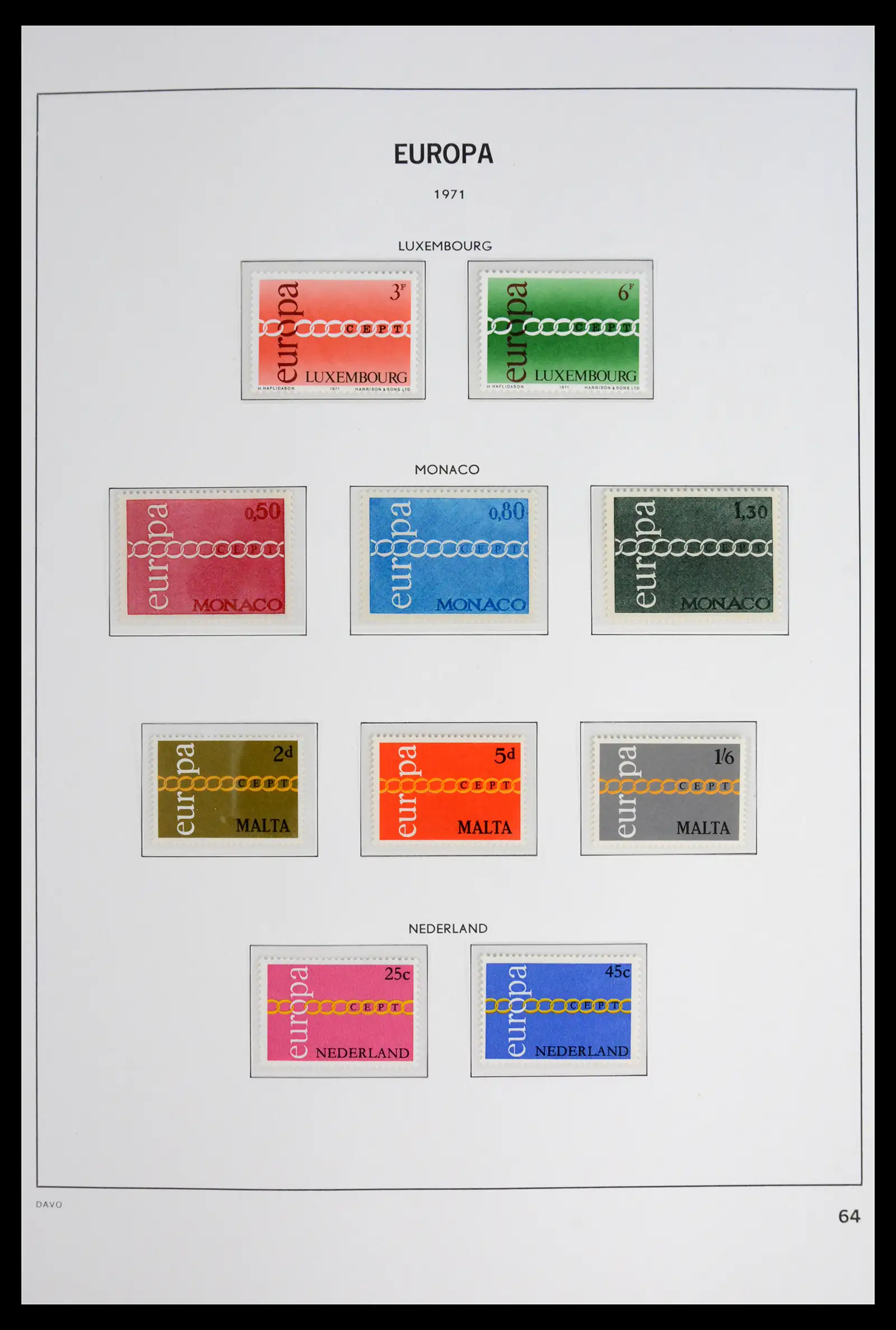 42075 0064 - Stamp collection 42075 Europa Cept complete mnh 1956-2012!
