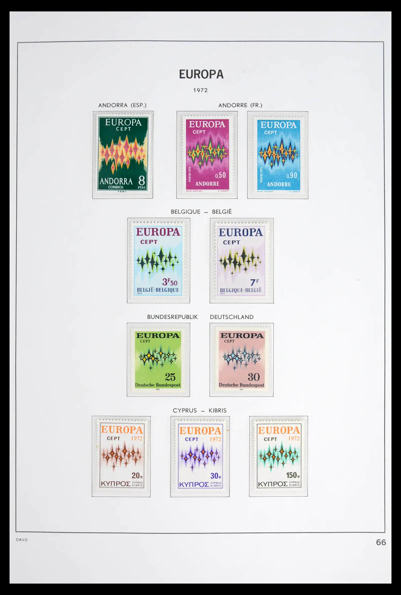 42075 0066 - Stamp collection 42075 Europa Cept complete mnh 1956-2012!