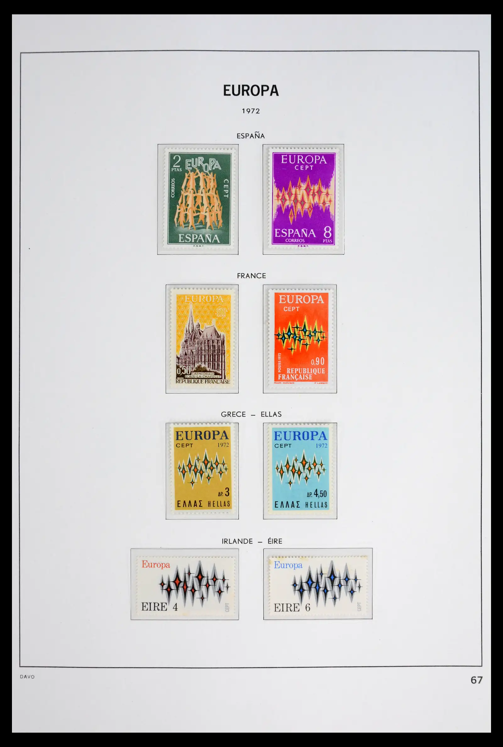 42075 0067 - Stamp collection 42075 Europa Cept complete mnh 1956-2012!