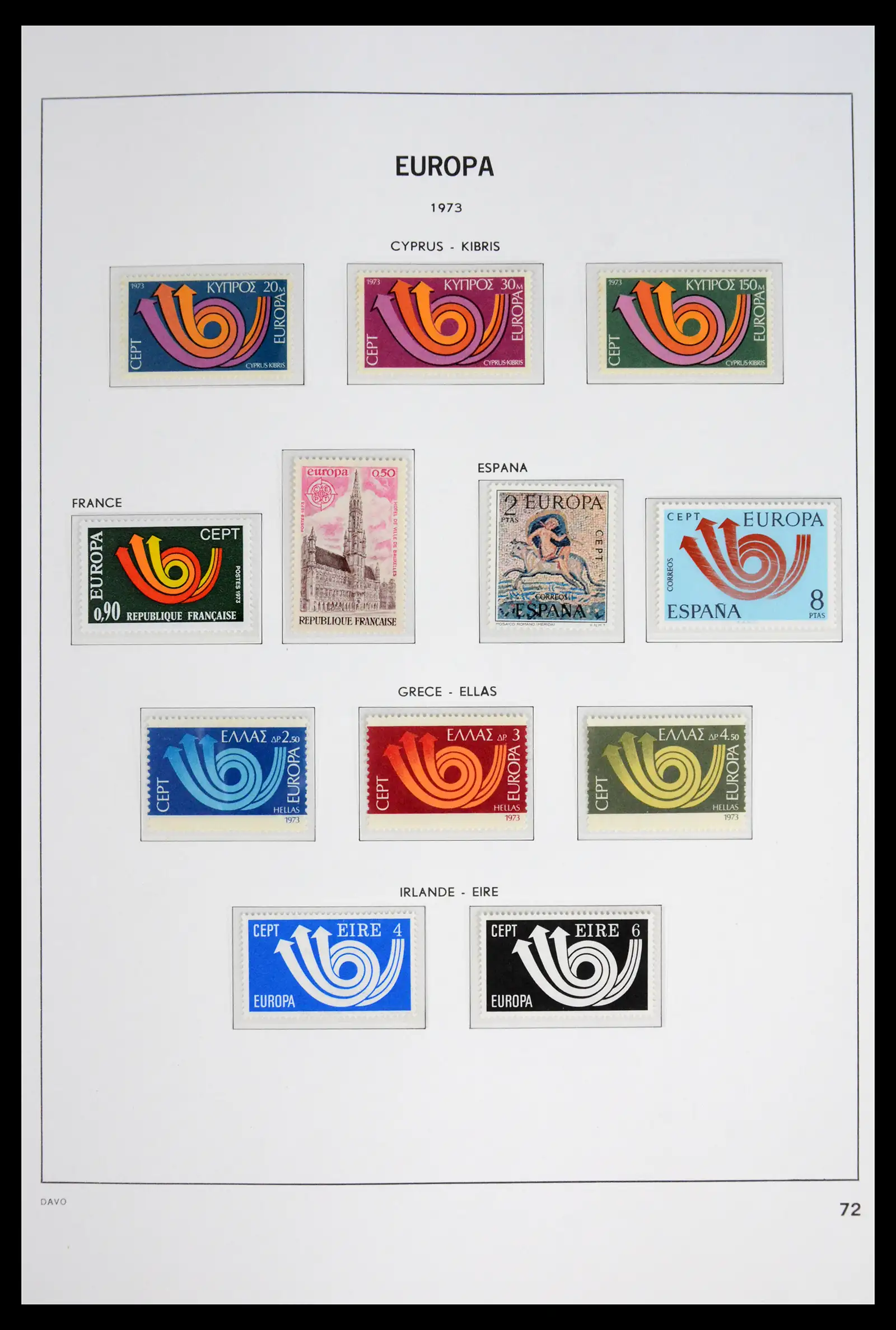 42075 0072 - Stamp collection 42075 Europa Cept complete mnh 1956-2012!