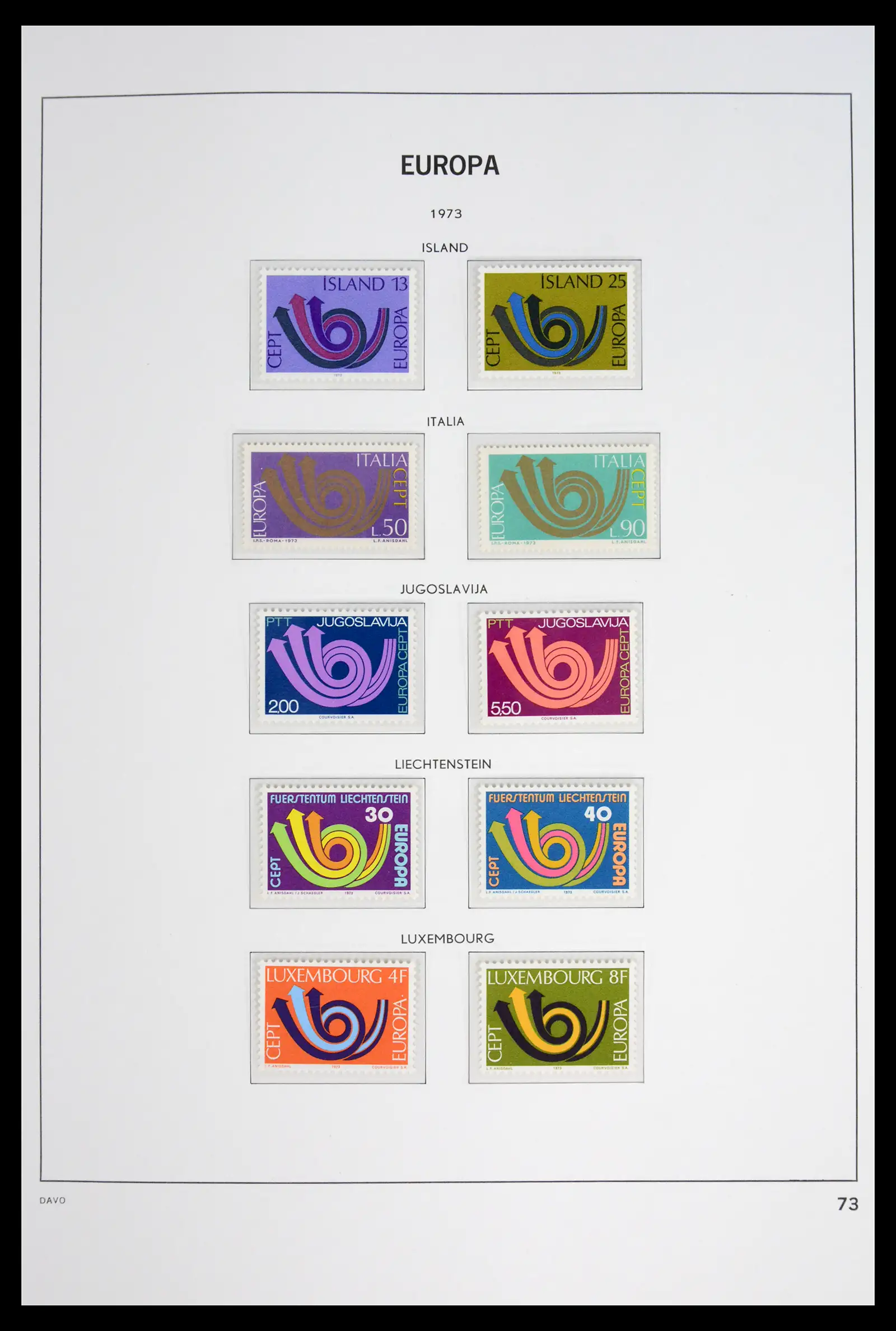 42075 0073 - Stamp collection 42075 Europa Cept complete mnh 1956-2012!