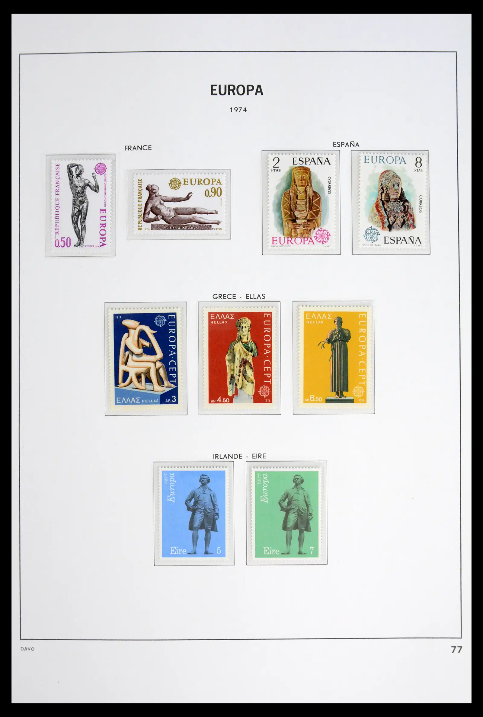 42075 0077 - Stamp collection 42075 Europa Cept complete mnh 1956-2012!