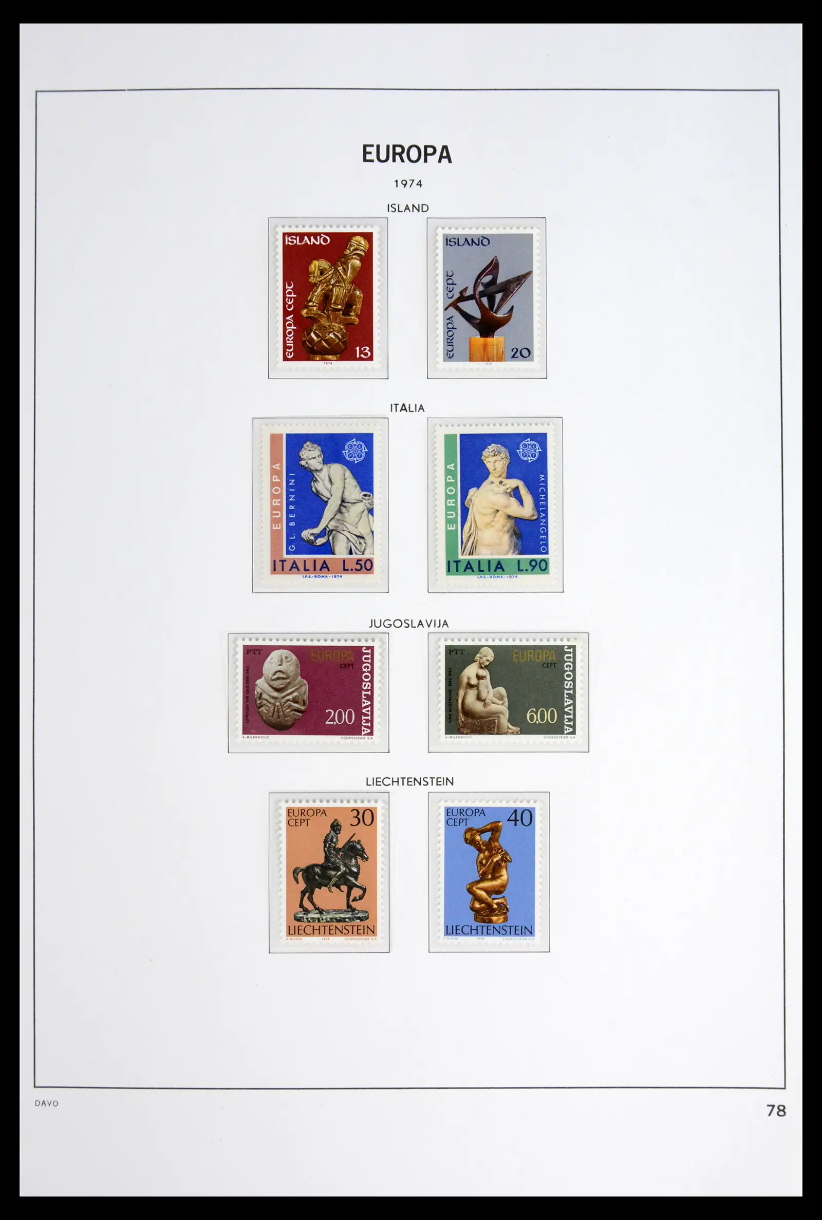 42075 0078 - Stamp collection 42075 Europa Cept complete mnh 1956-2012!