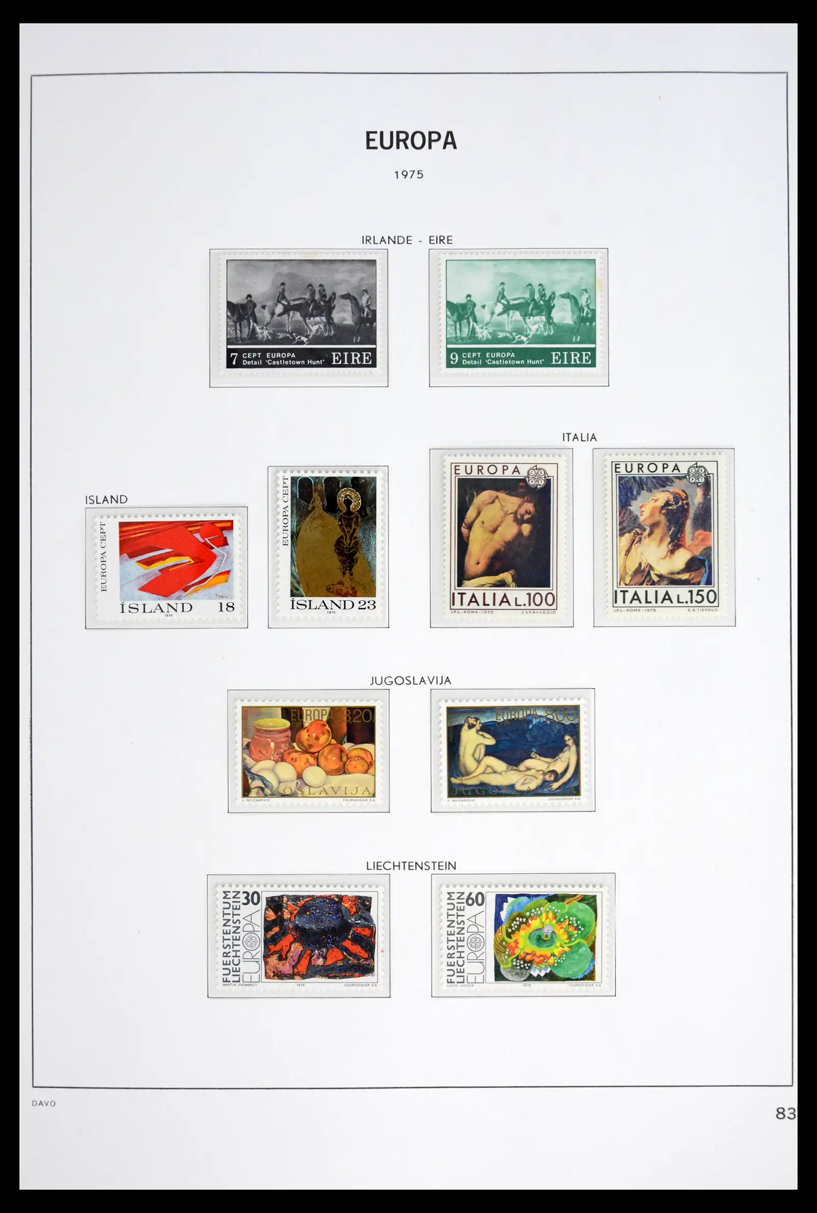 42075 0083 - Stamp collection 42075 Europa Cept complete mnh 1956-2012!