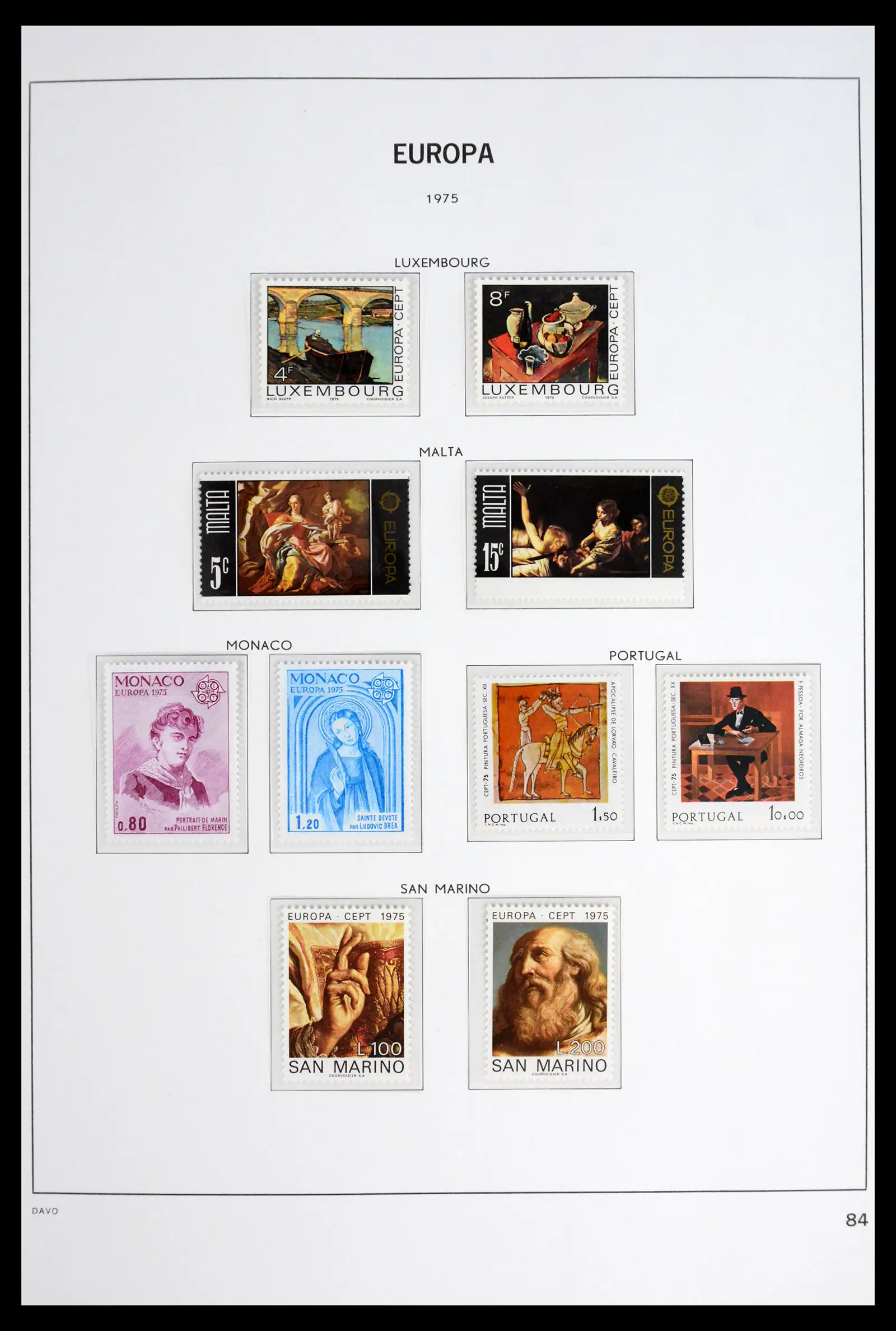42075 0084 - Stamp collection 42075 Europa Cept complete mnh 1956-2012!